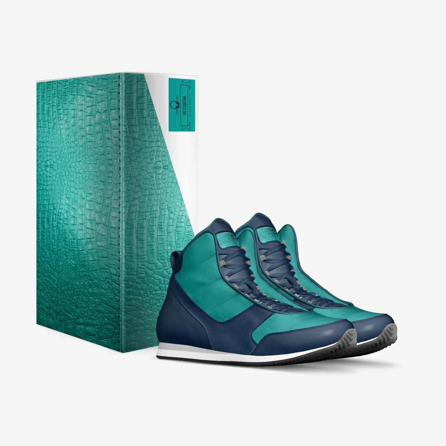 OG CoDeina custom made in Italy shoes by Lawrence Johnson | Box view