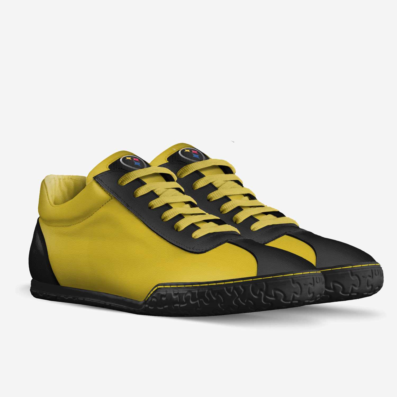 Burg Love custom made in Italy shoes by Natasha Robinson | Double view