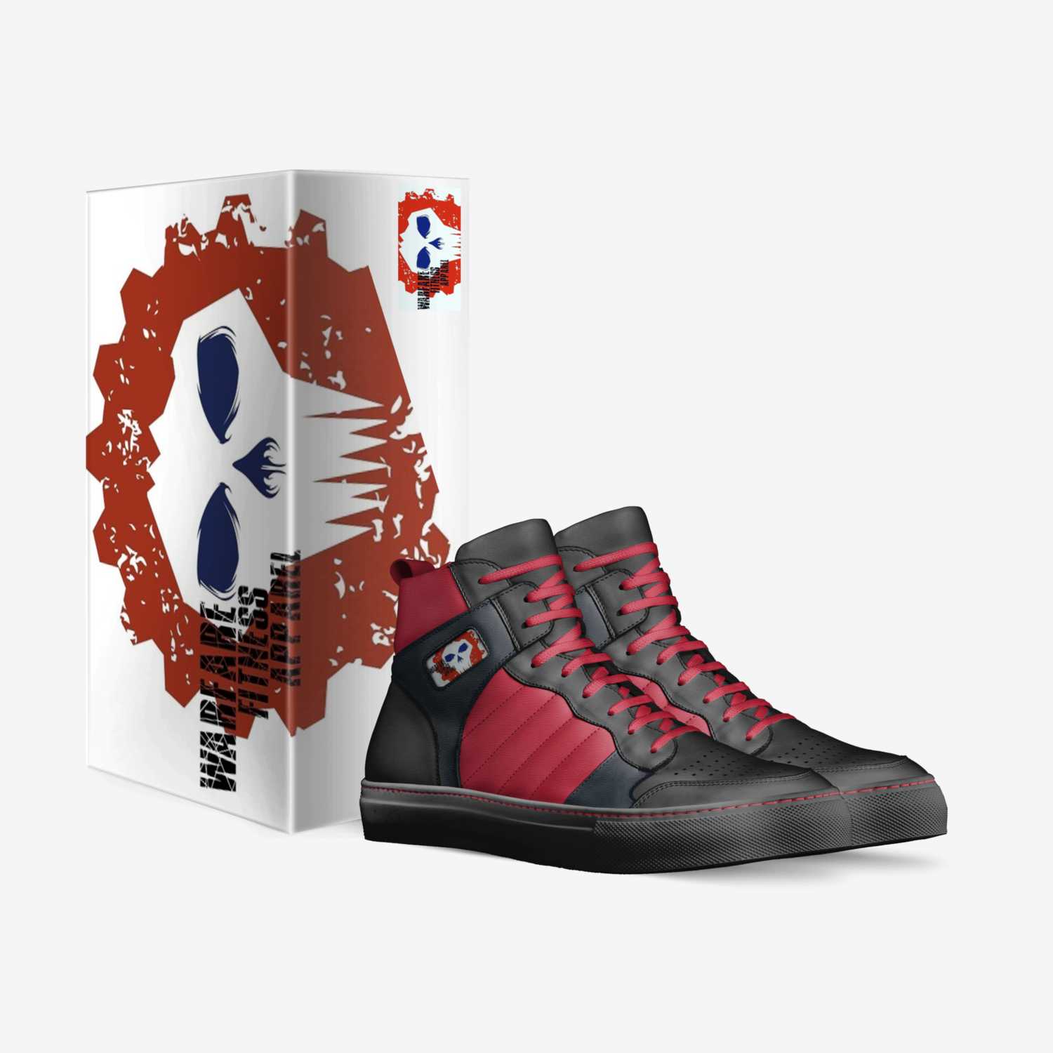 Warfare Fitness  custom made in Italy shoes by Jordan Wise | Box view