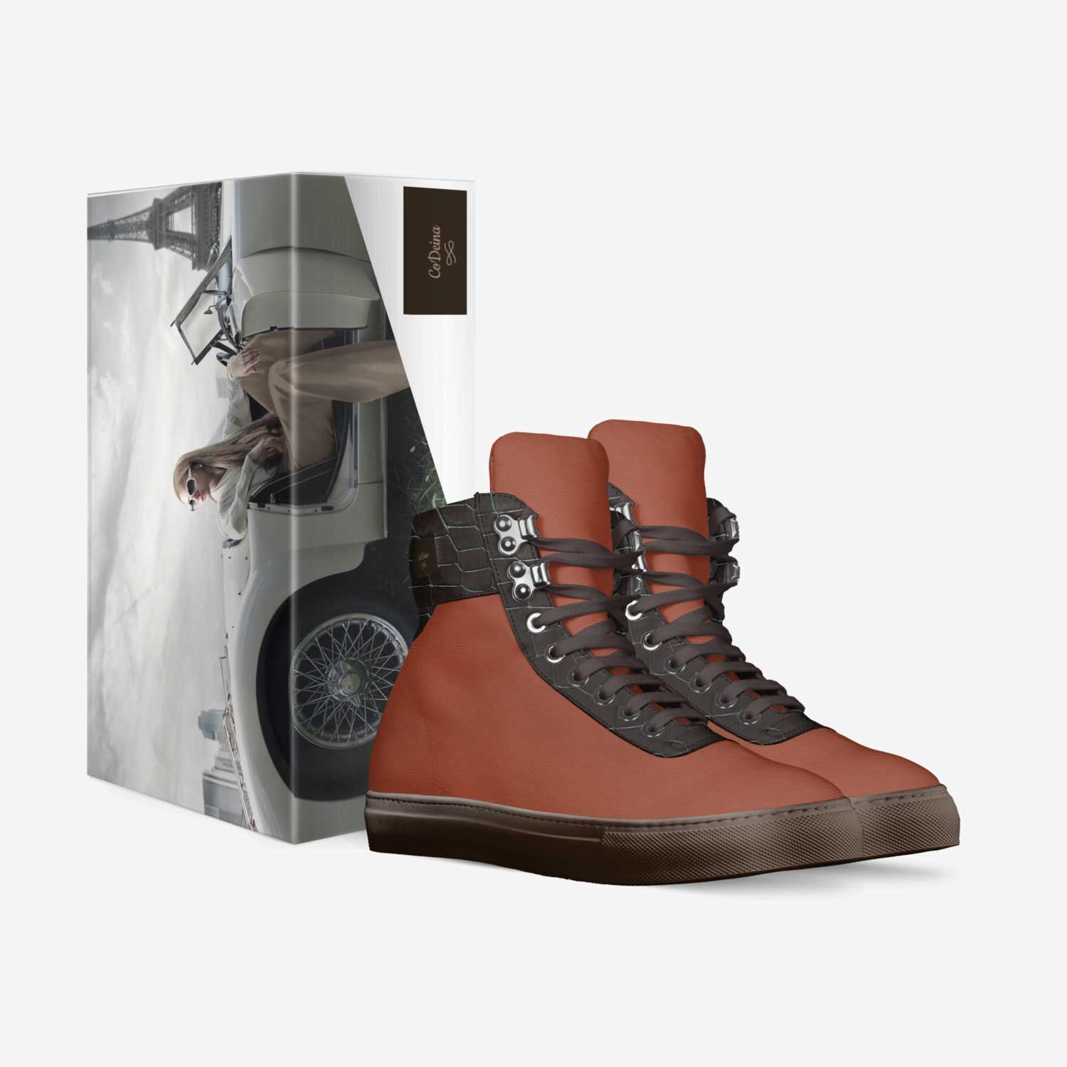 CoDeina custom made in Italy shoes by Lawrence Johnson | Box view