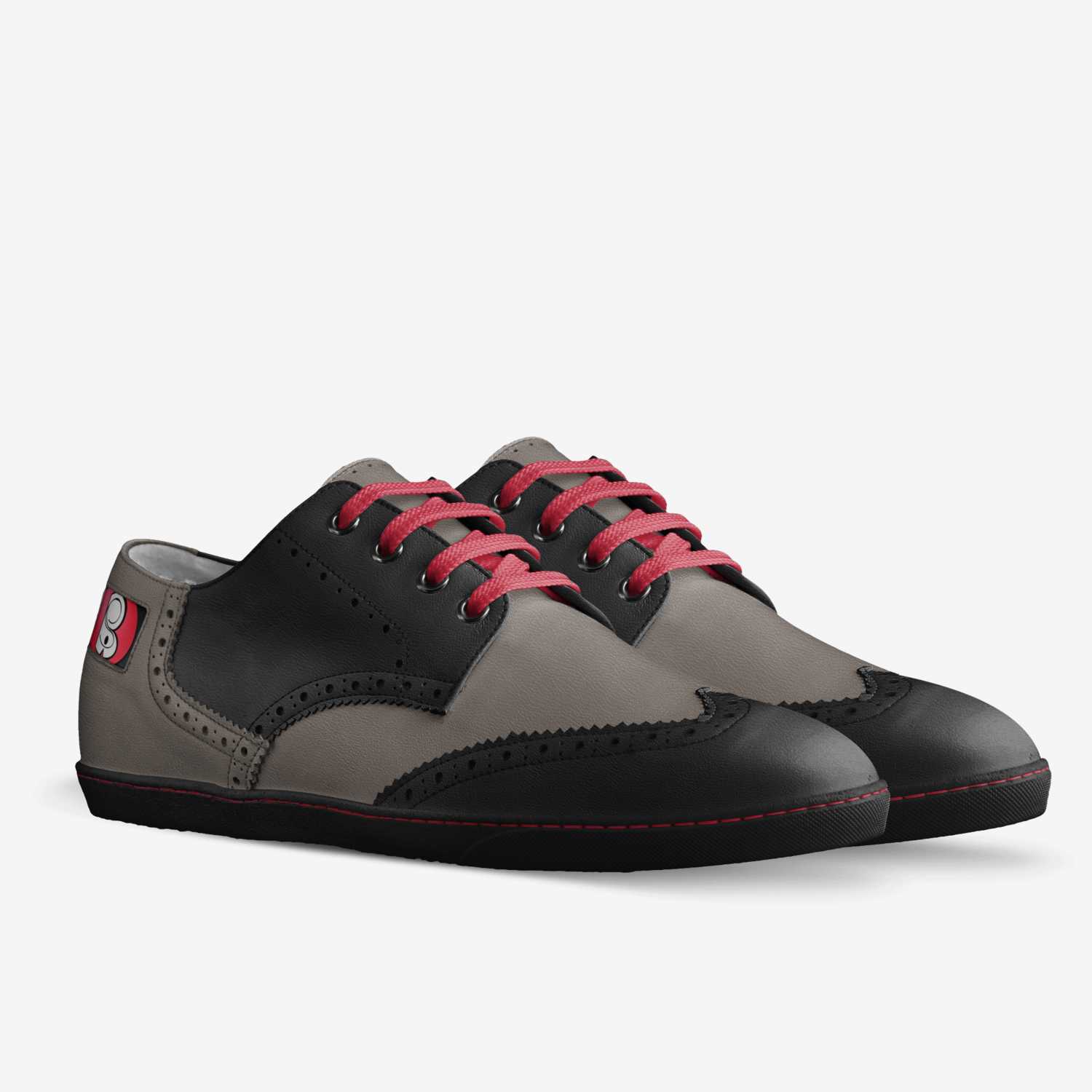 S.O.A.B. Cazzy custom made in Italy shoes by Chris Tyrell | Double view