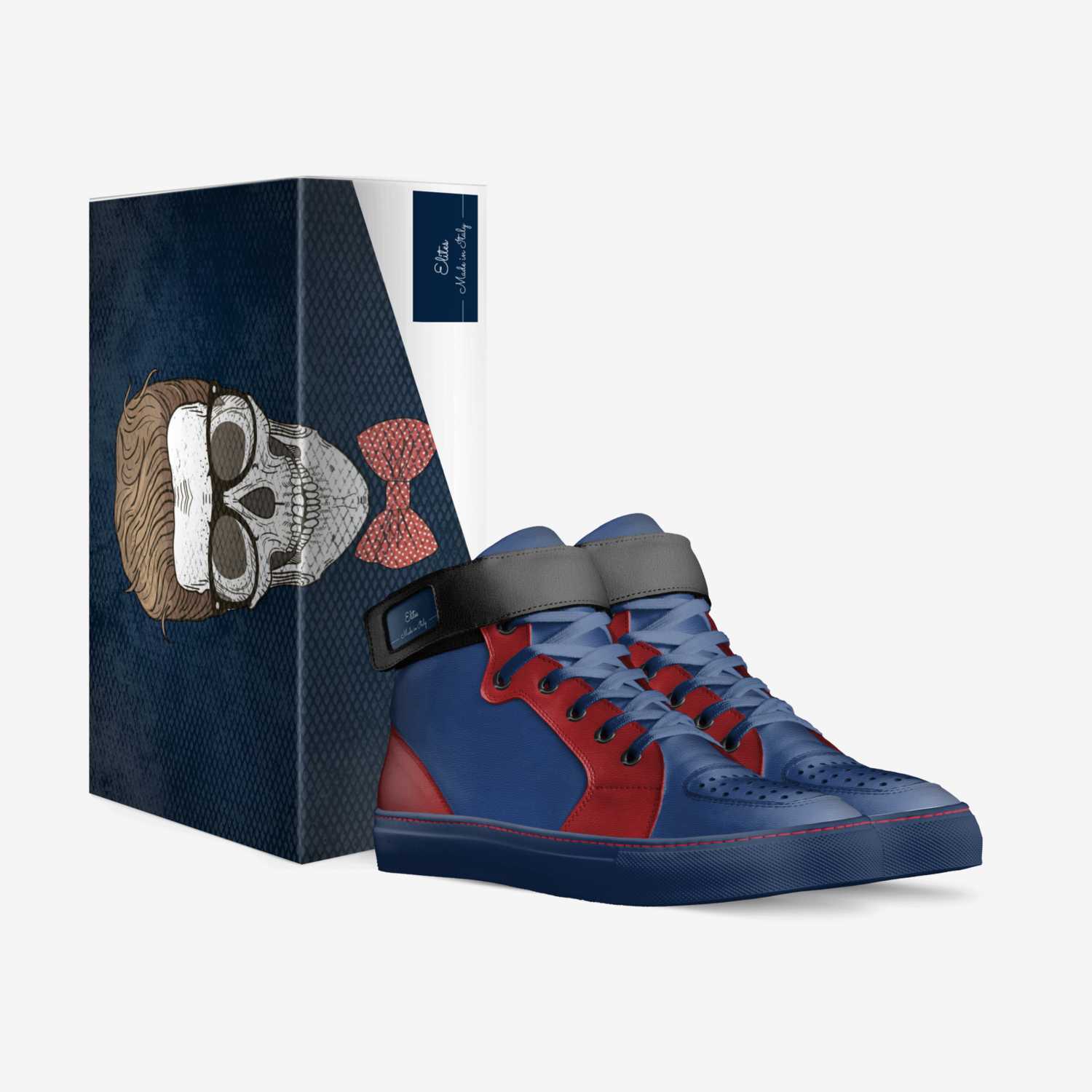 Elites custom made in Italy shoes by Arriyonna White | Box view