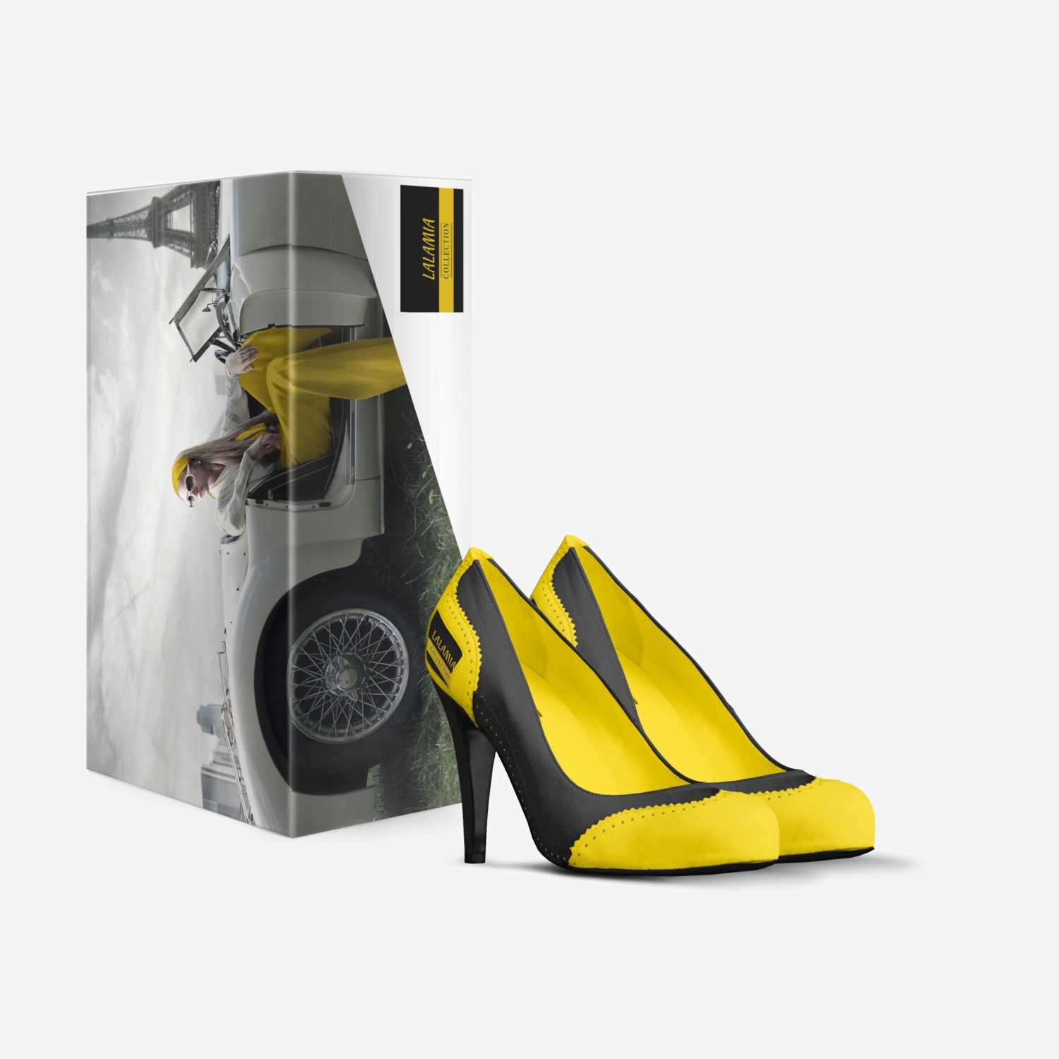 LALAMIA custom made in Italy shoes by Lillian R Herrera | Box view