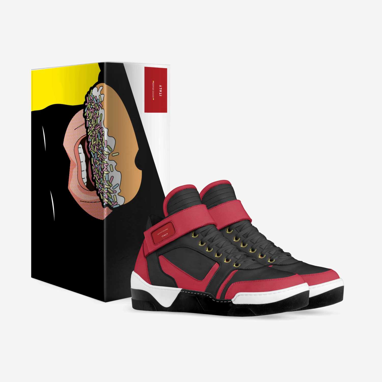 Ğūččī snake custom made in Italy shoes by Kasper Kallio | Box view