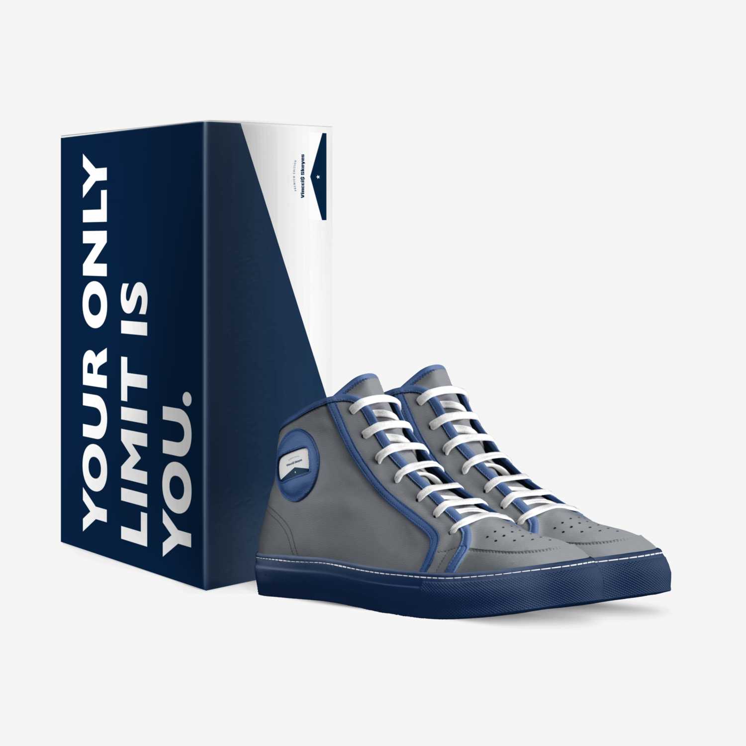 Vincci$ Skeyes custom made in Italy shoes by Leovincci | Box view