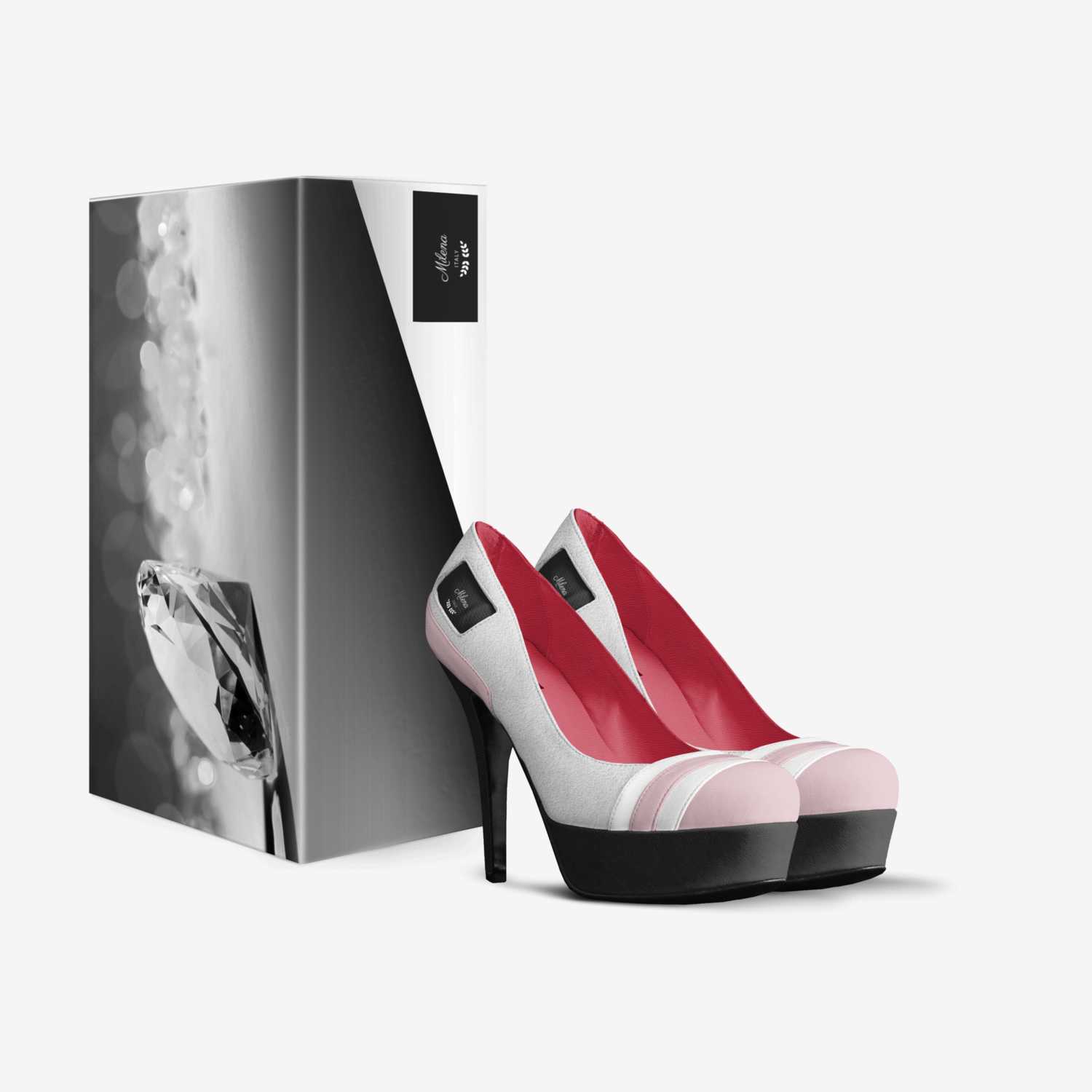 Milena custom made in Italy shoes by Milena Dragneva | Box view
