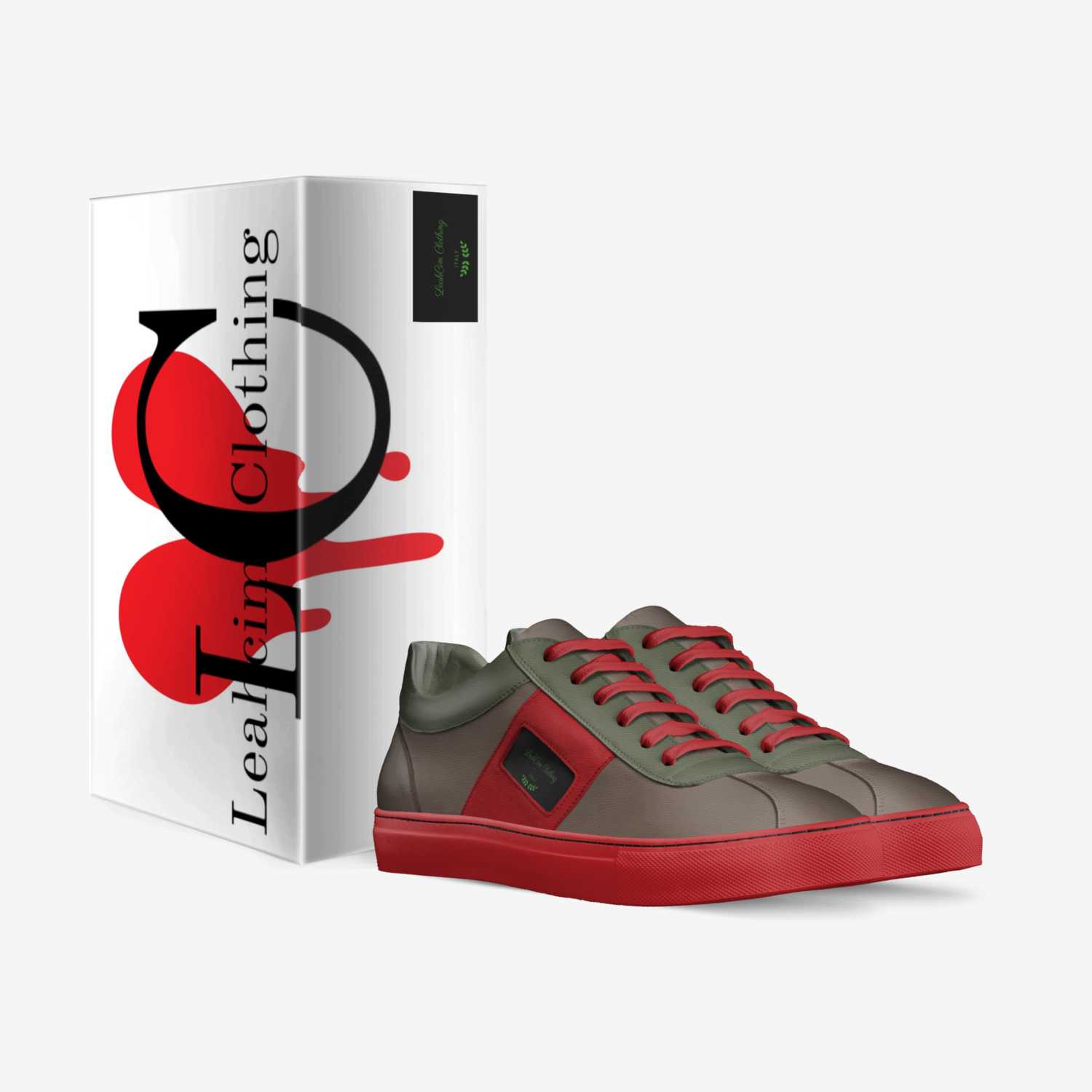 LeahCim Clothing custom made in Italy shoes by Mike Rodriguez | Box view