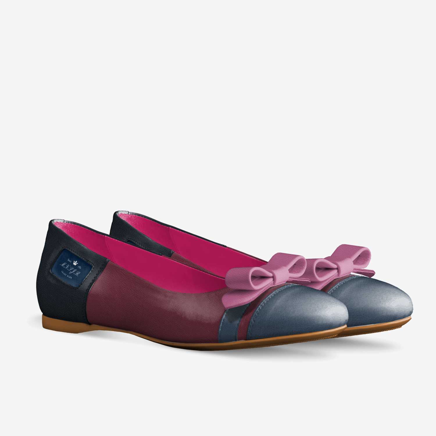 M.X.S.J.B. custom made in Italy shoes by Stephanie Gikonyo | Double view