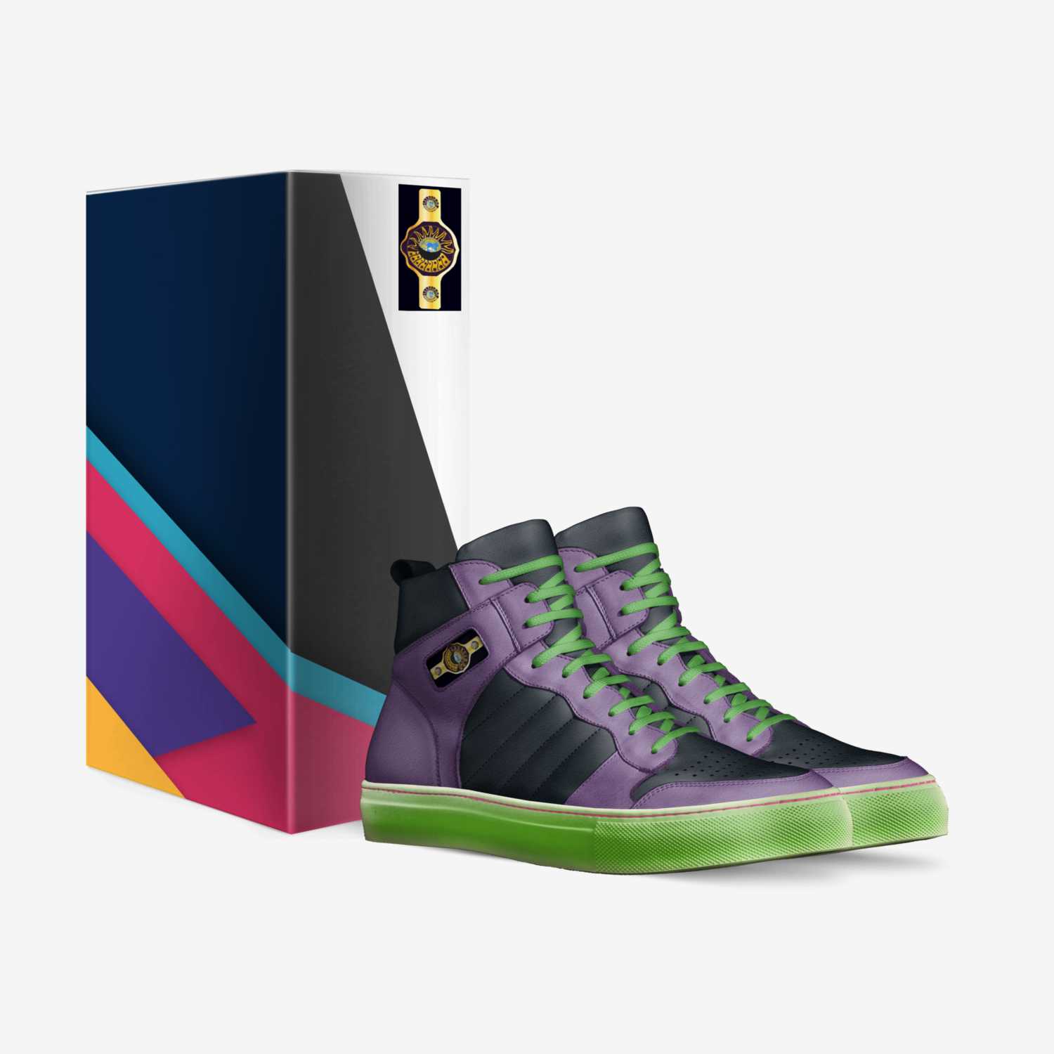 invader custom made in Italy shoes by Austin Freeman | Box view