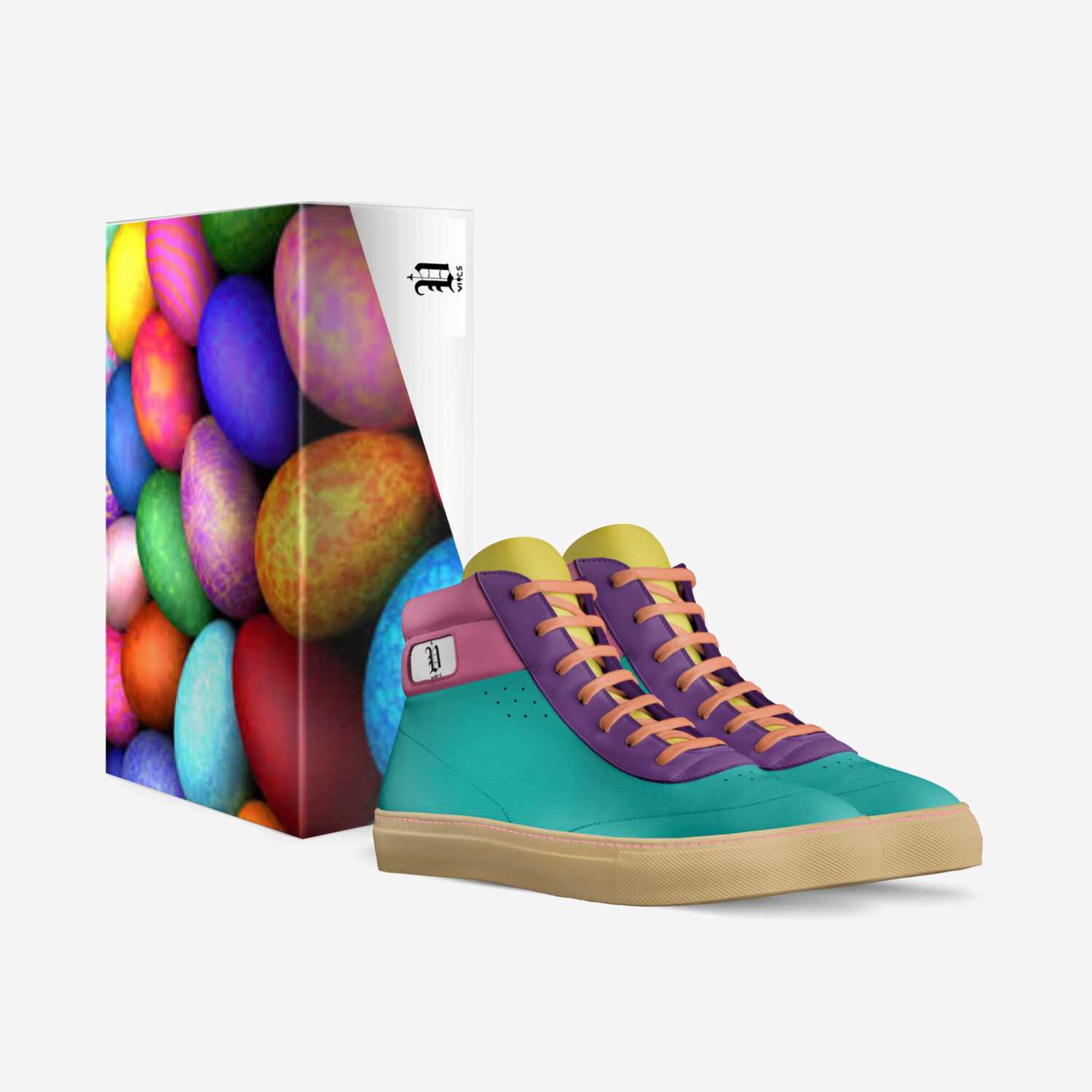 Vics easter custom made in Italy shoes by Brayden Murphy | Box view