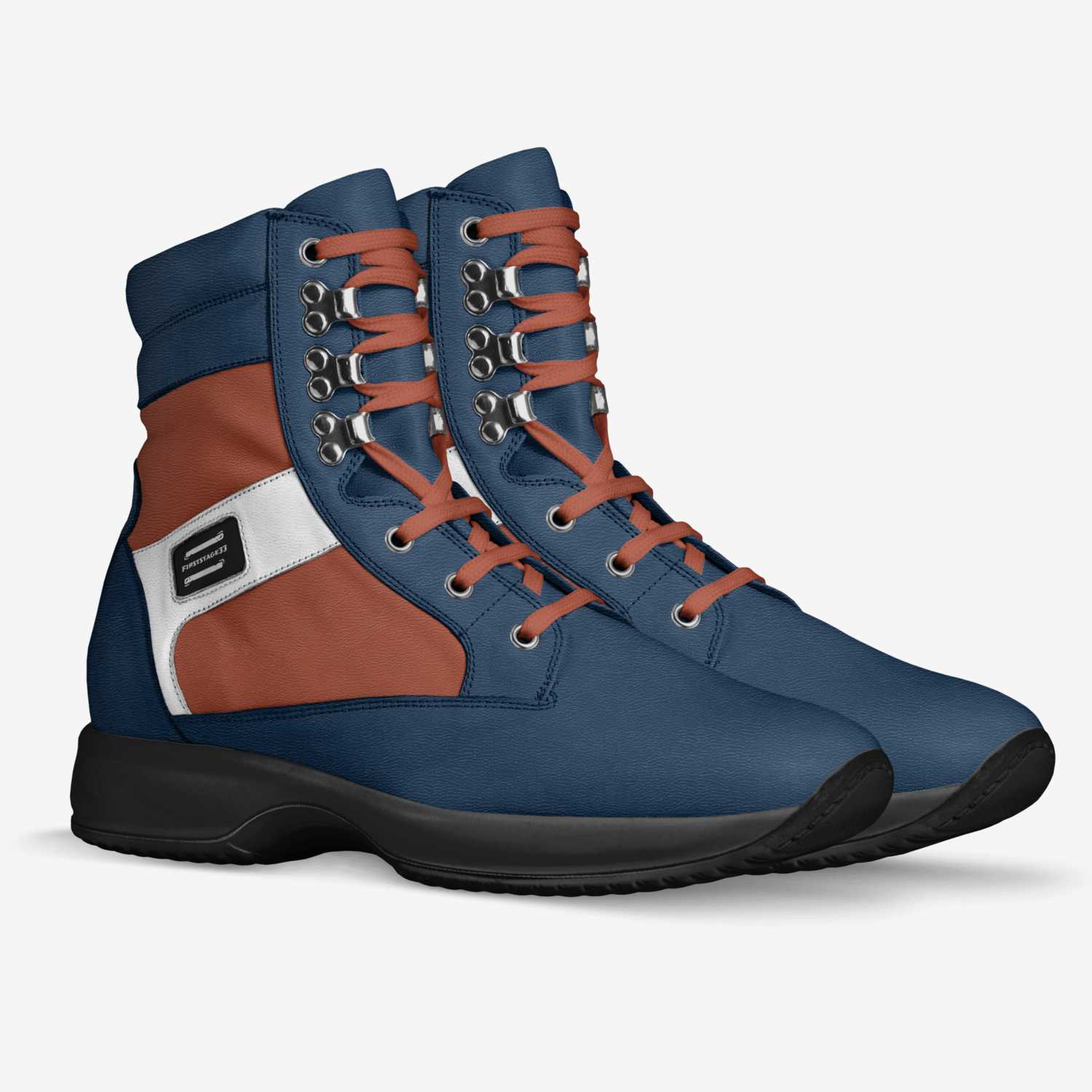Firststage33 custom made in Italy shoes by Janice Davis | Double view