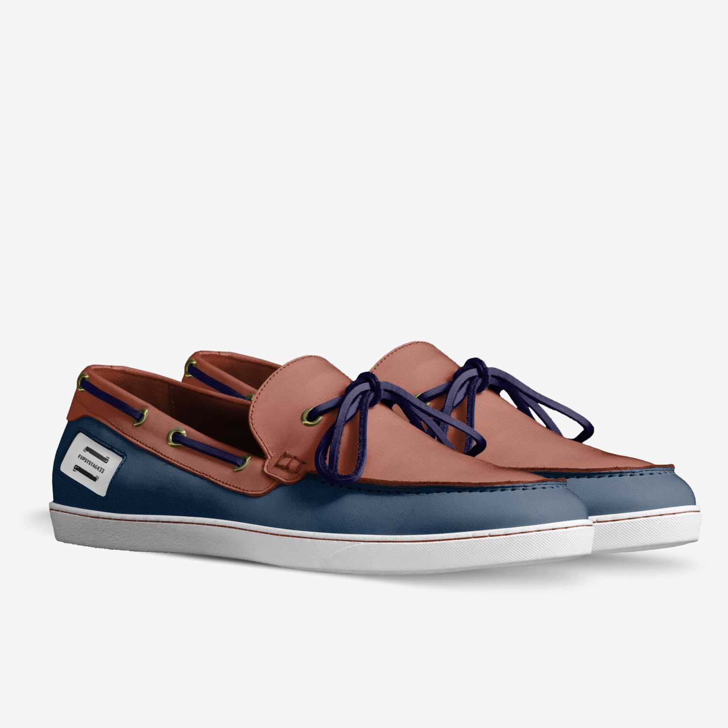 firststage33 custom made in Italy shoes by Janice Davis | Double view
