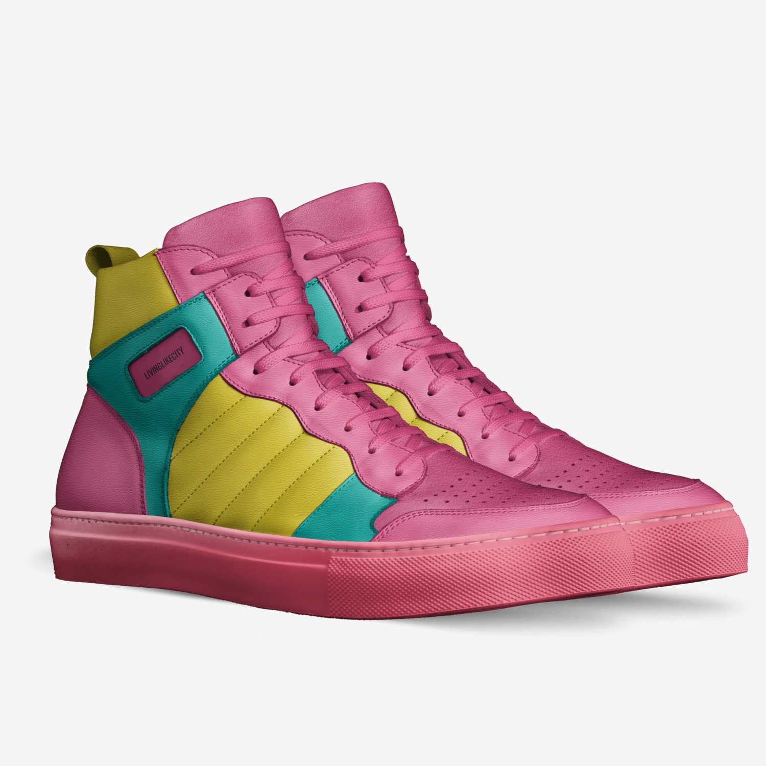 livinglikecity custom made in Italy shoes by Serena Dalzell | Double view