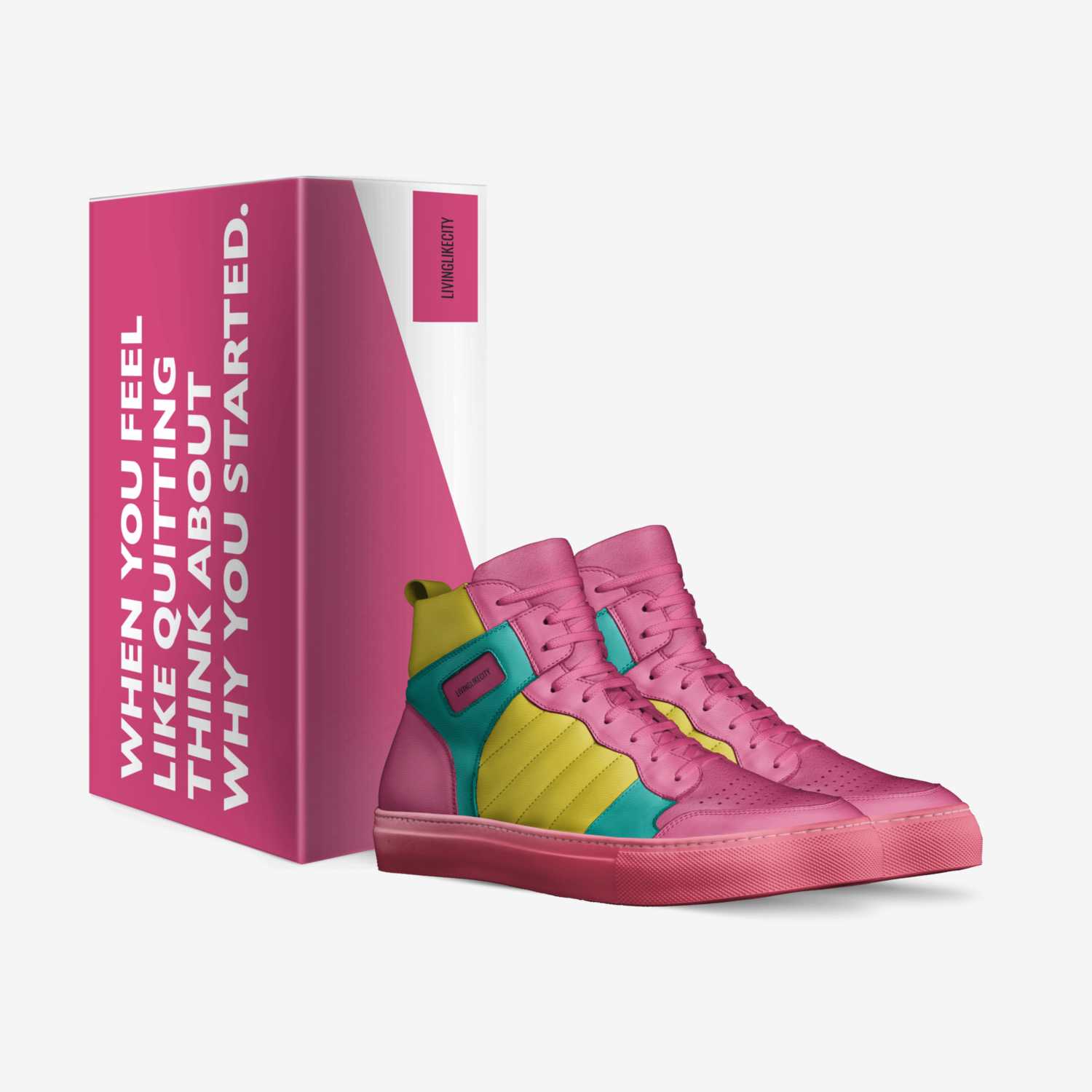 livinglikecity custom made in Italy shoes by Serena Dalzell | Box view