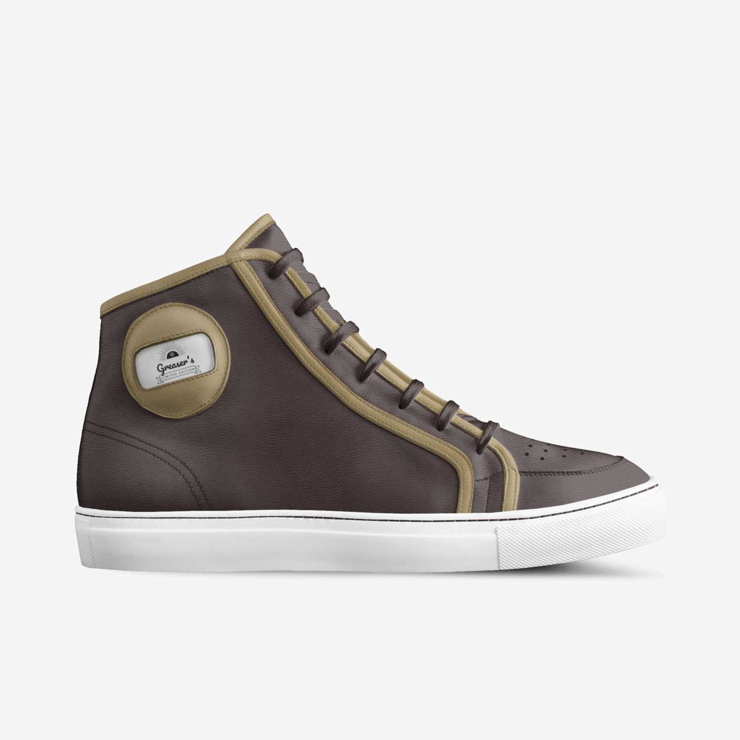 Greaser's custom made in Italy shoes by Jenesis | Side view