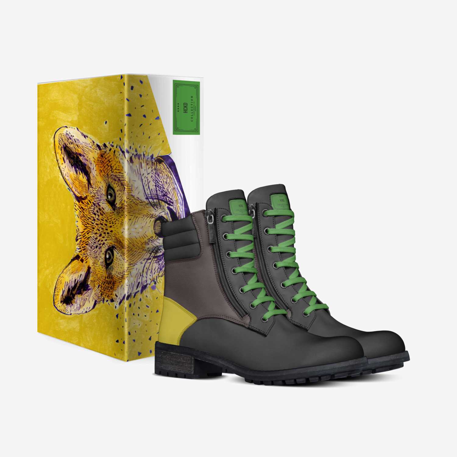 HCKD custom made in Italy shoes by Conț Cristina | Box view