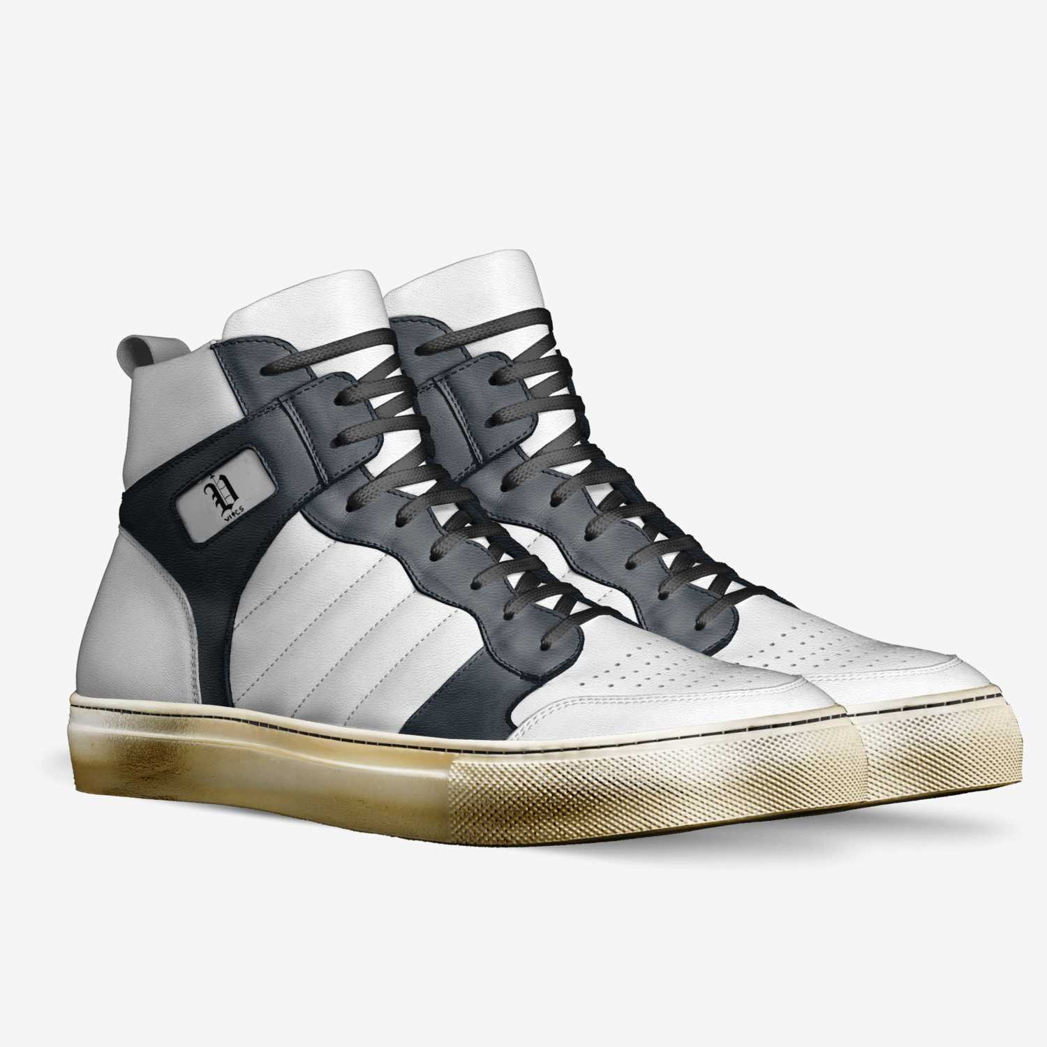 Vics fallen custom made in Italy shoes by Brayden Murphy | Double view