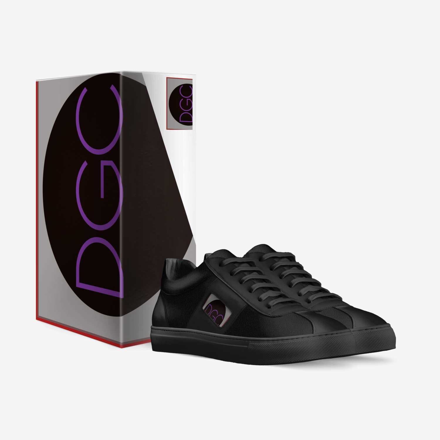 DGC custom made in Italy shoes by Demetrius Smith | Box view