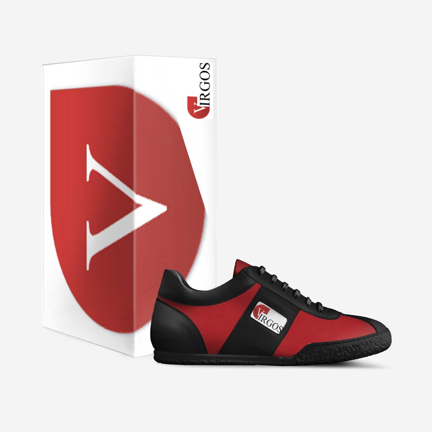 Virgos custom made in Italy shoes by Khalaf Alenezi | Box view