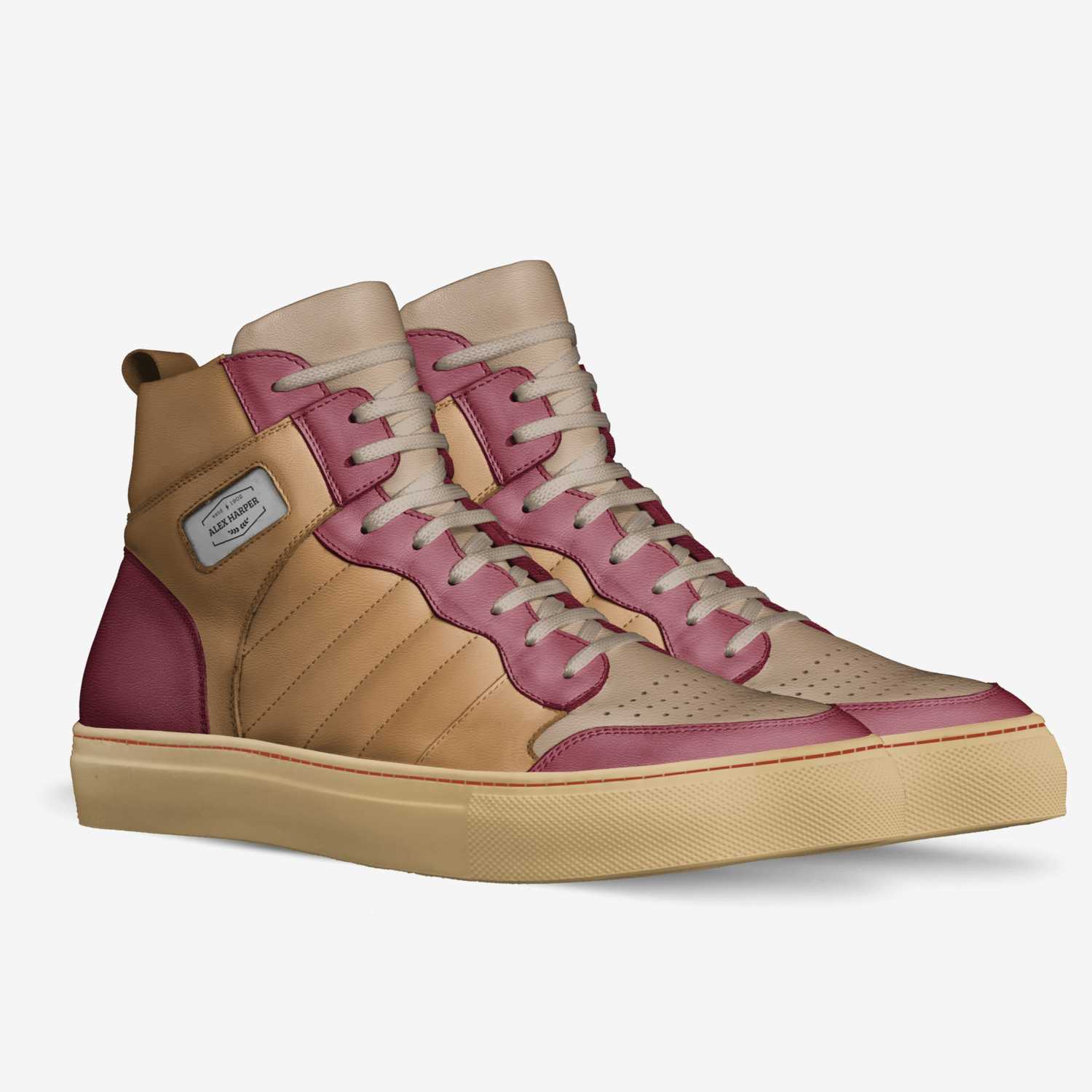 Galaxy Flights custom made in Italy shoes by Alex Harper | Double view