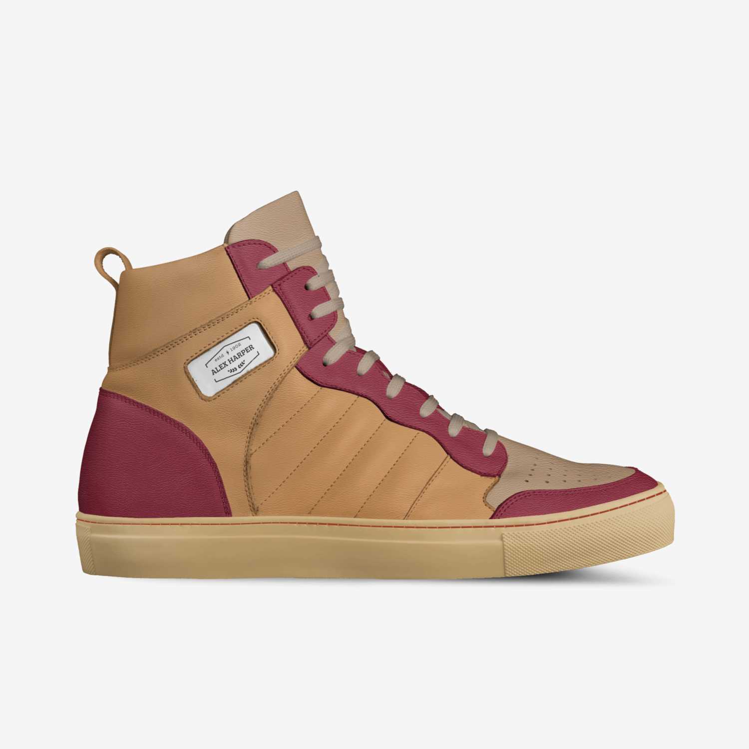 Galaxy Flights custom made in Italy shoes by Alex Harper | Side view