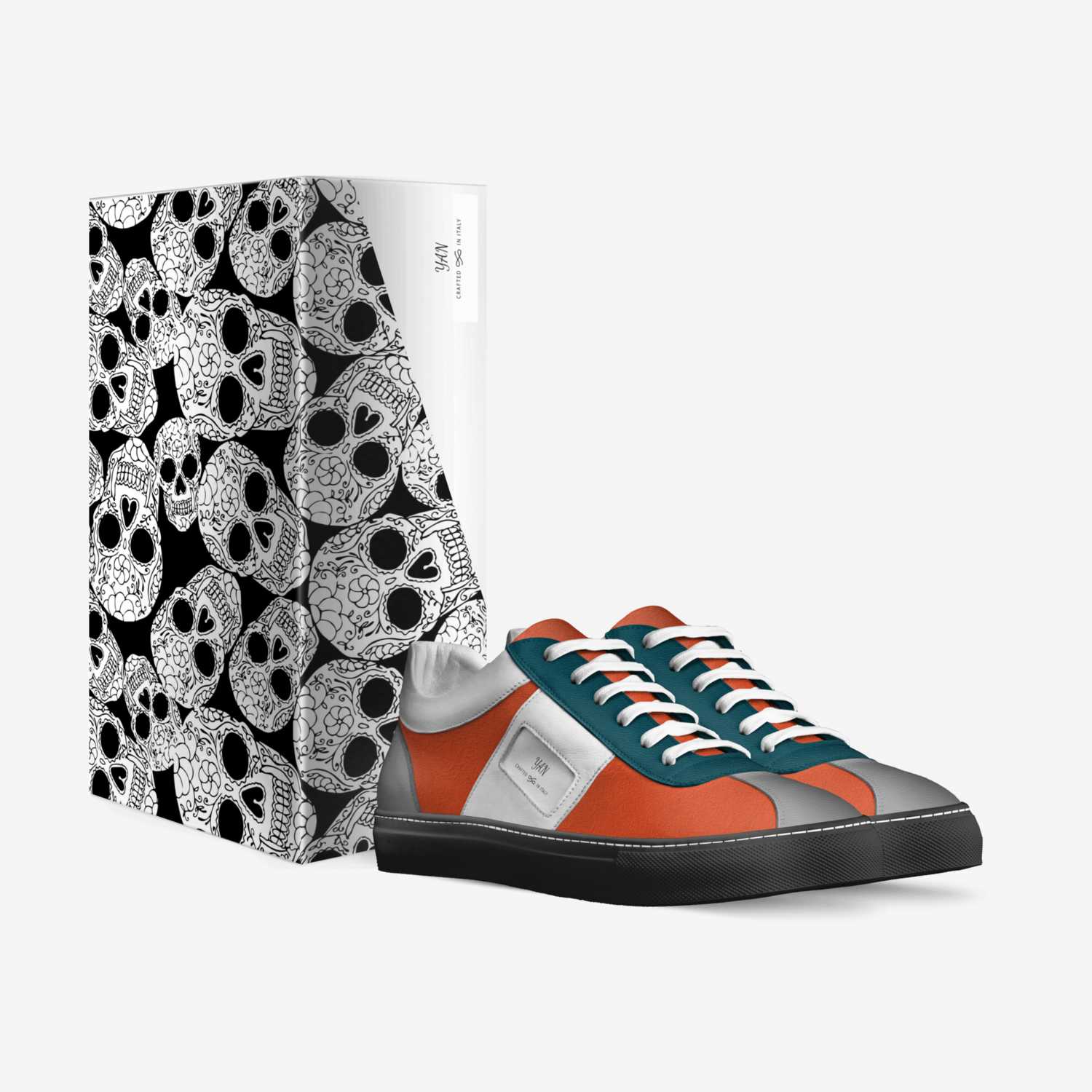 MHA custom made in Italy shoes by Zawn Kostein | Box view