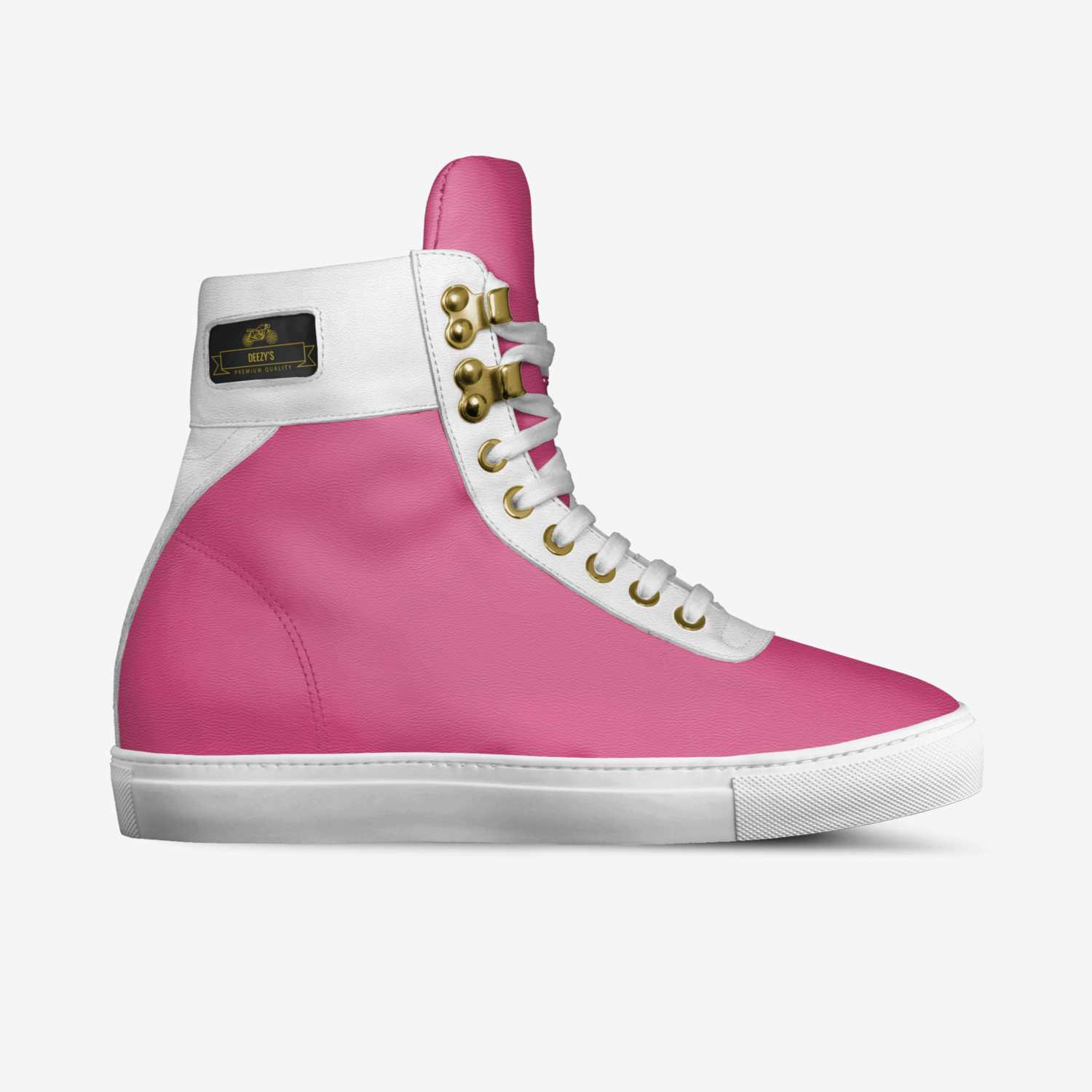 Deezy’$ custom made in Italy shoes by Derrick Dewayne Brent | Side view