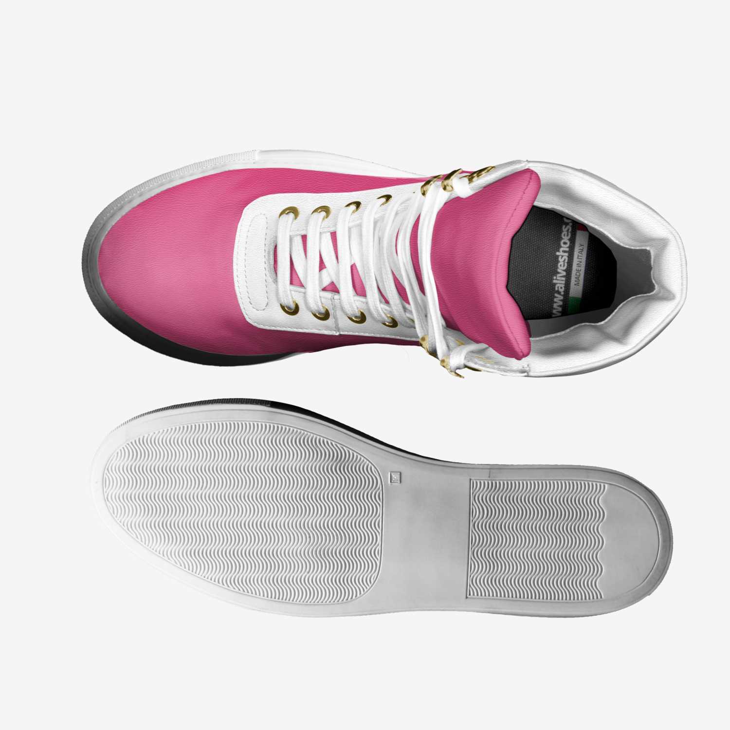 Deezy’$ custom made in Italy shoes by Derrick Dewayne Brent | Top view