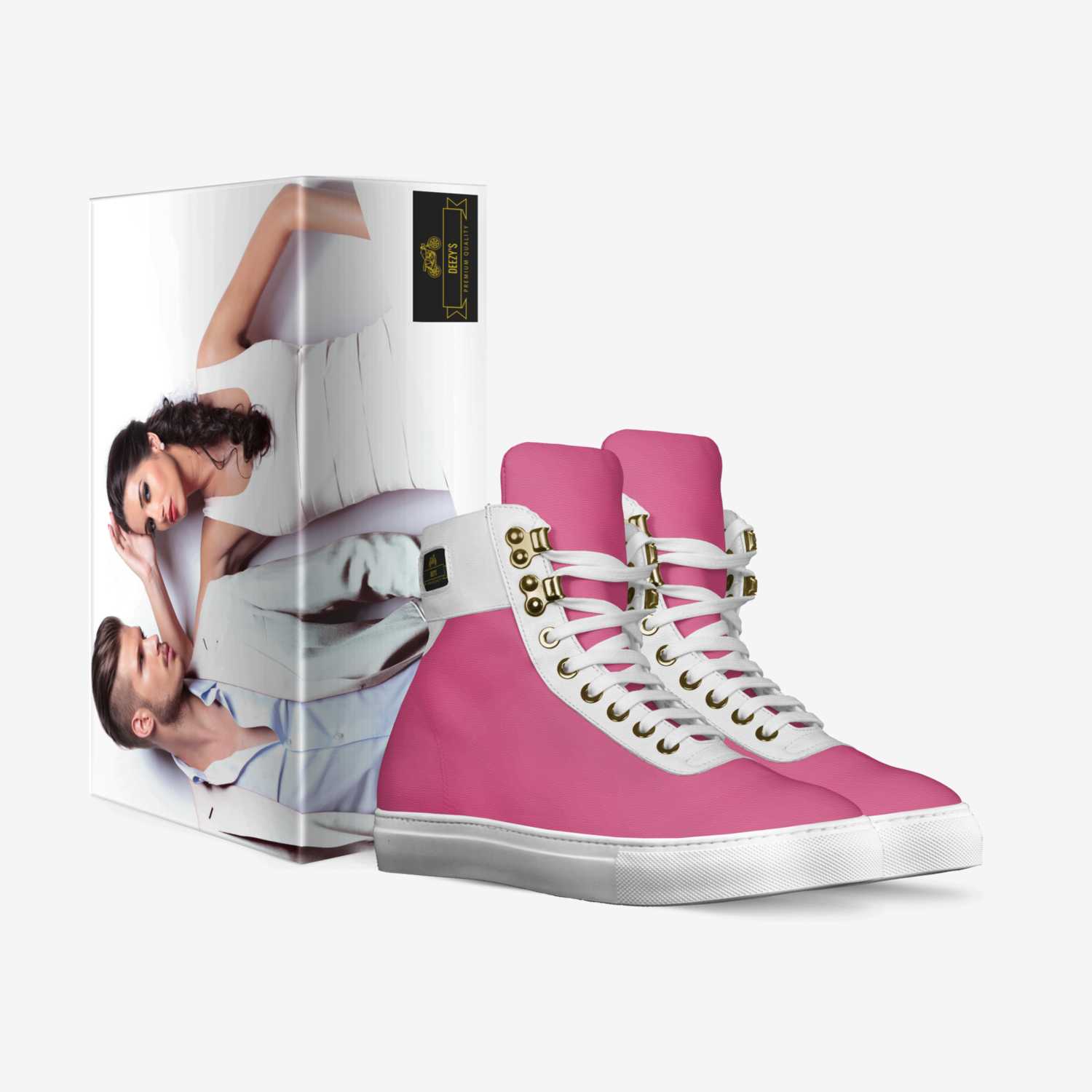 Deezy’$ custom made in Italy shoes by Derrick Dewayne Brent | Box view