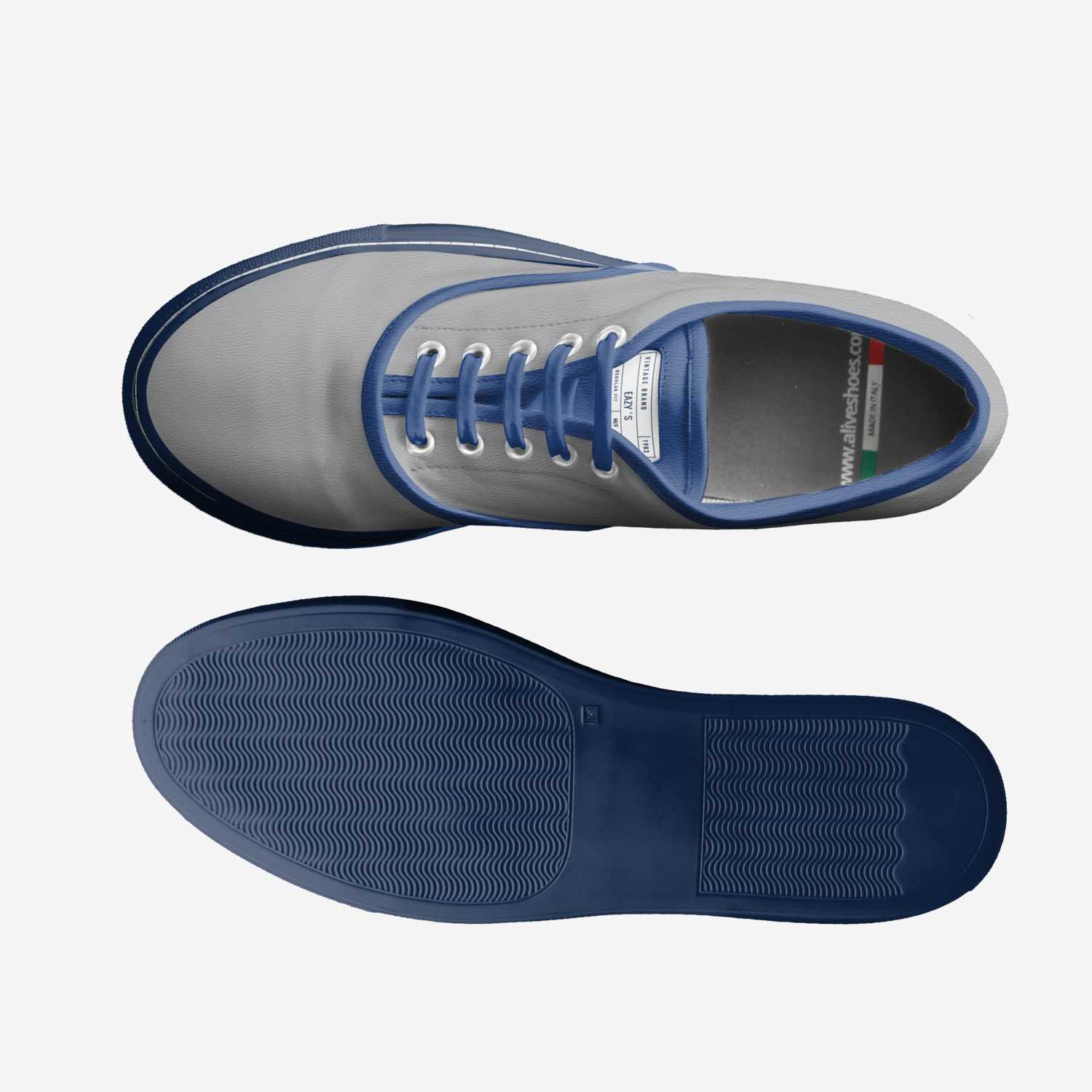 EAZY  custom made in Italy shoes by Eric White | Top view