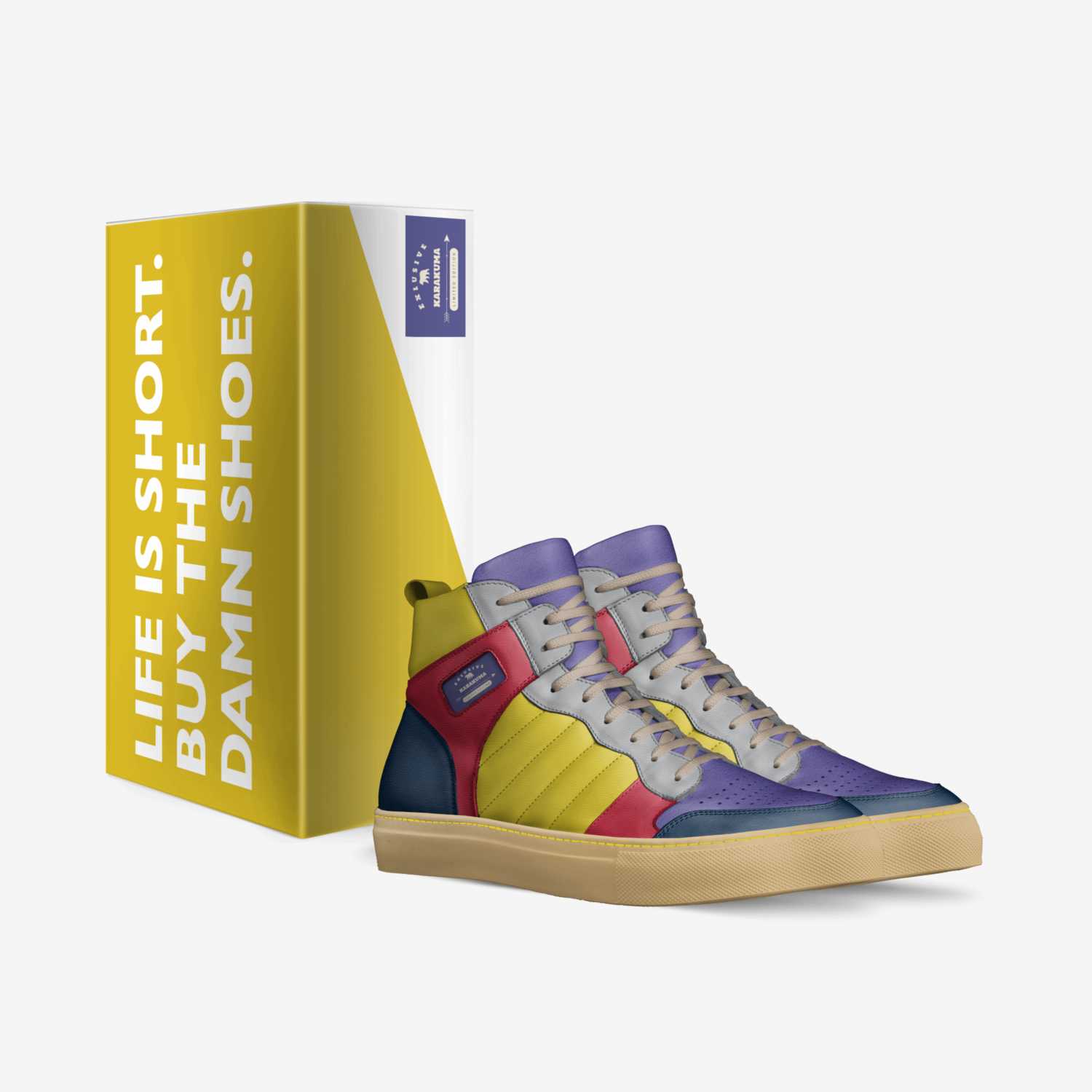 Karakuma custom made in Italy shoes by Drei James | Box view