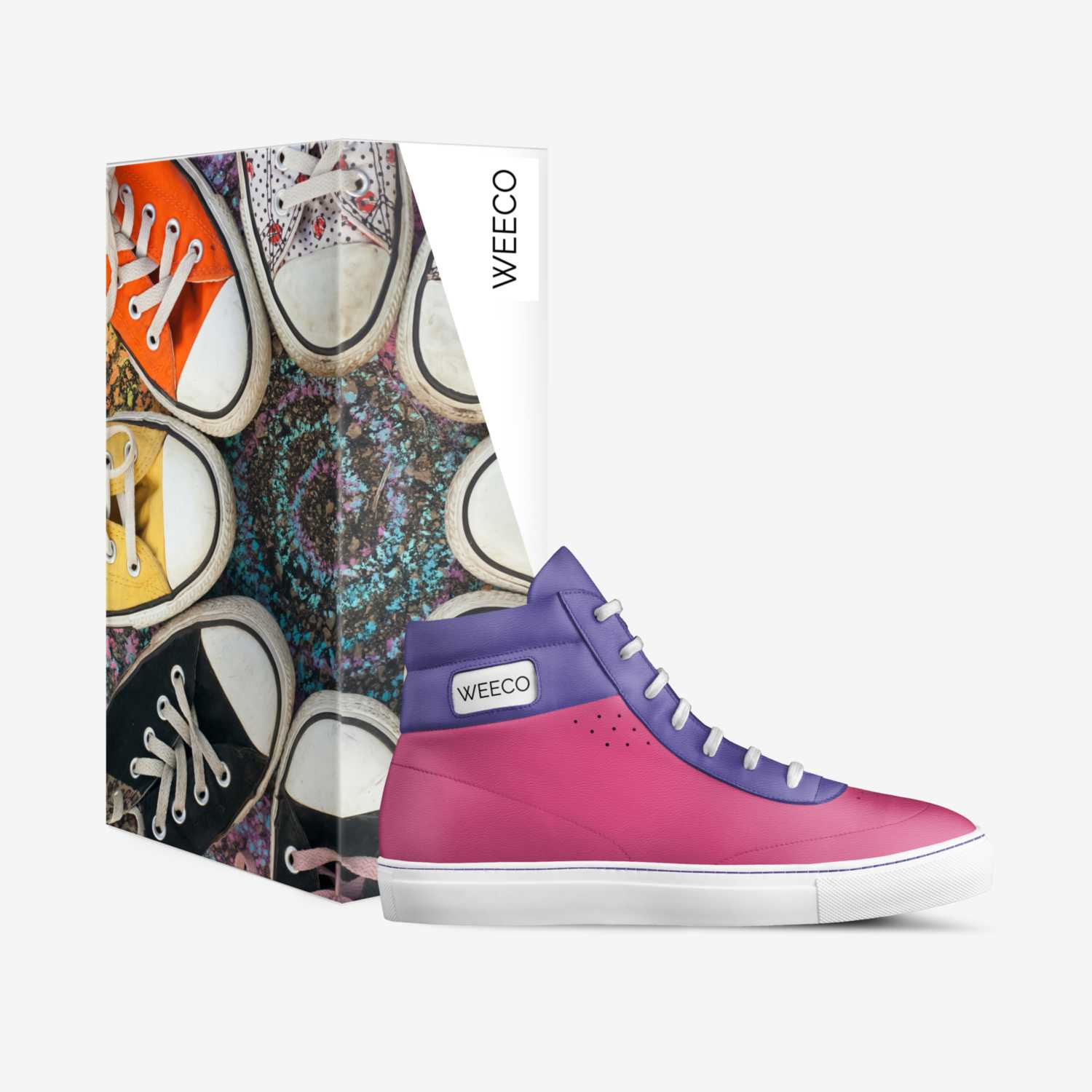 Weeco custom made in Italy shoes by SAM | Box view