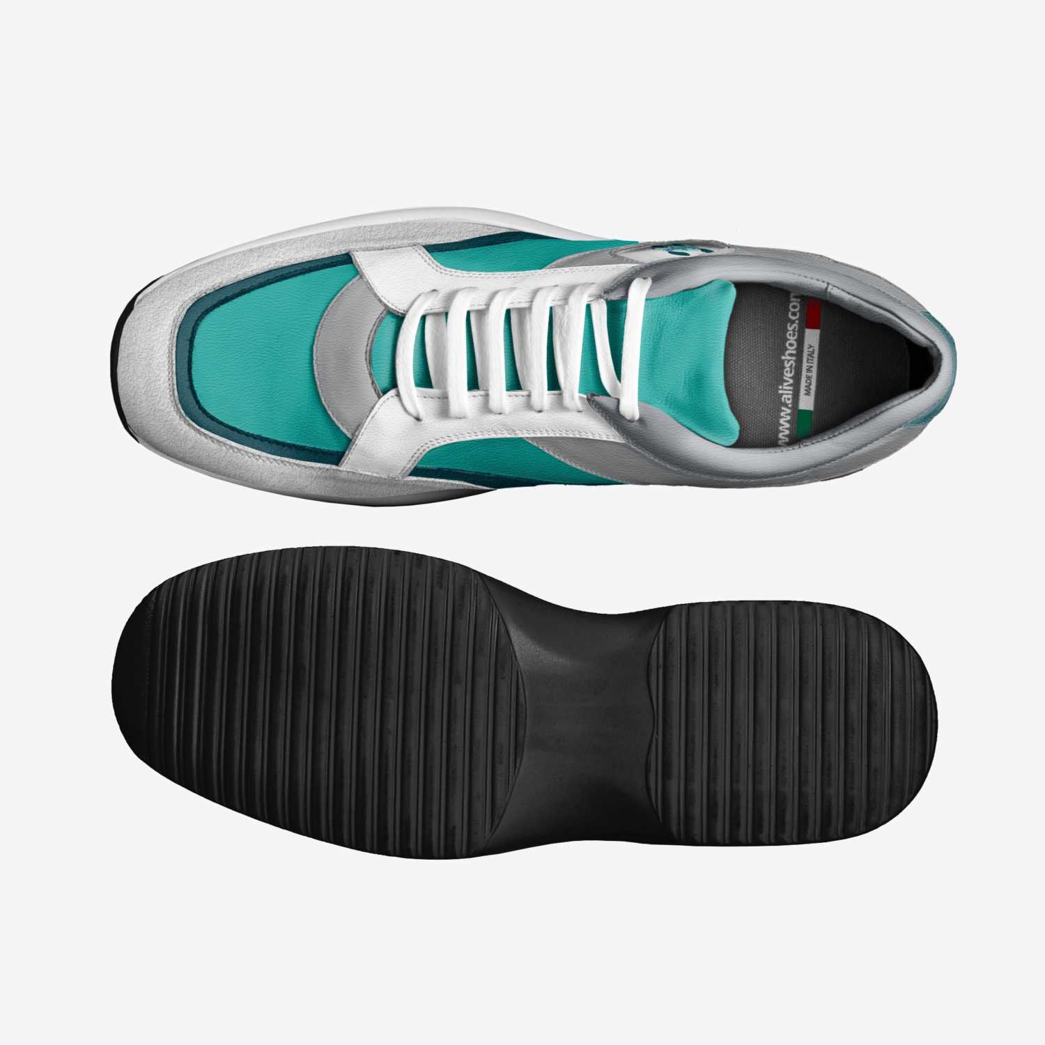 Mina21 custom made in Italy shoes by Phaweeah Singleton | Top view