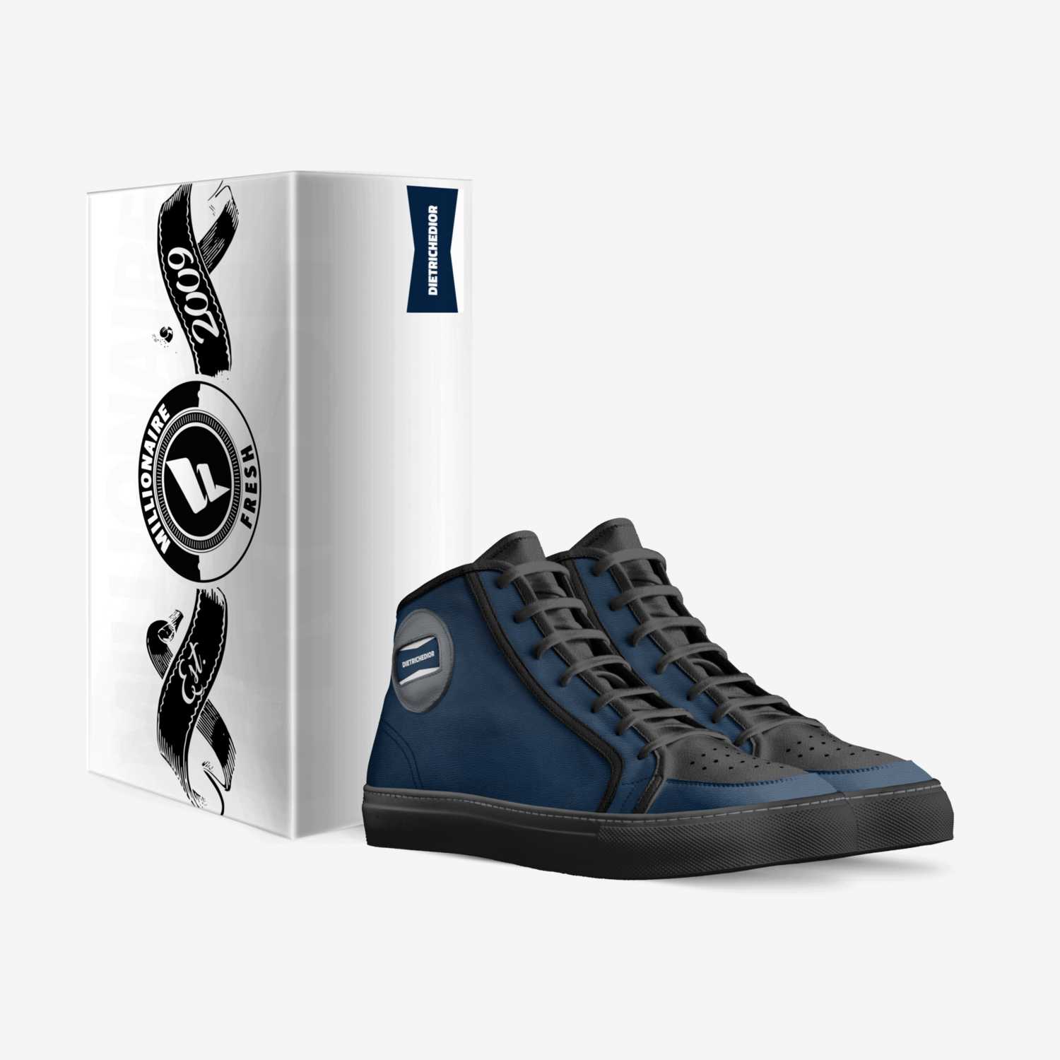 The Blue Shoe custom made in Italy shoes by Roderick Johnson | Box view