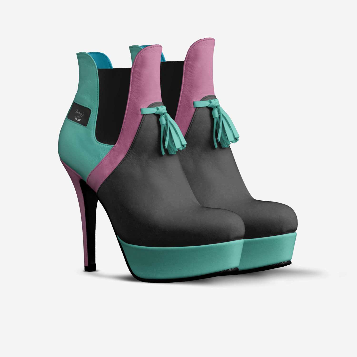 Damaz'je custom made in Italy shoes by Dwayne Northern | Double view