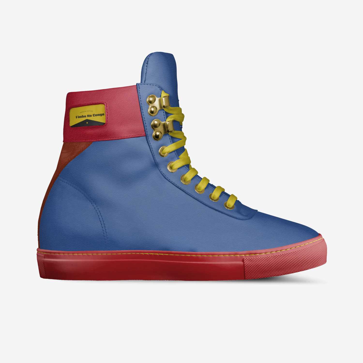 Fimbu Na Congo custom made in Italy shoes by Michel Obame | Side view