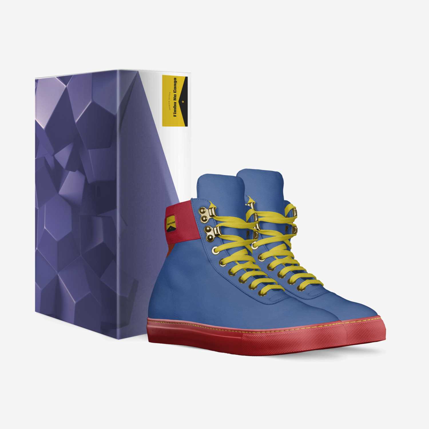 Fimbu Na Congo custom made in Italy shoes by Michel Obame | Box view