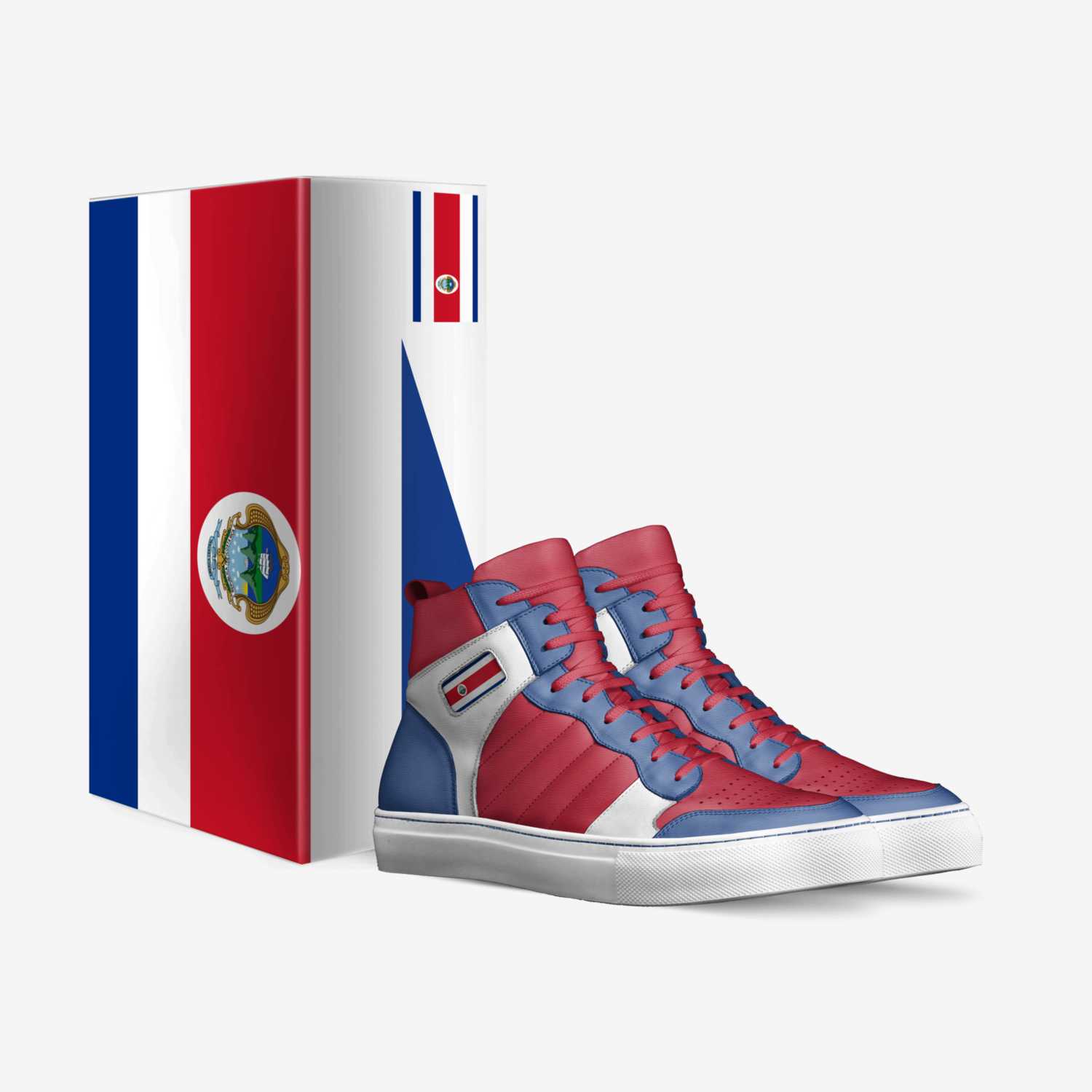 Costa Rica Kicks custom made in Italy shoes by The Jacques | Box view