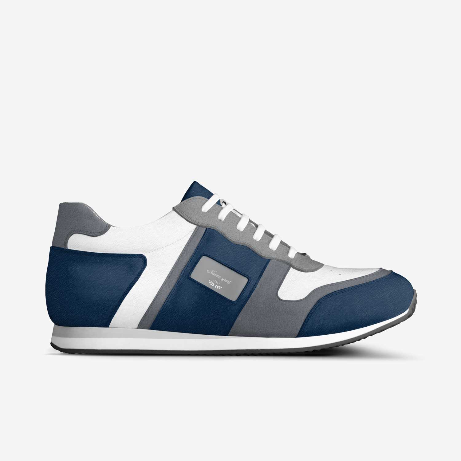 Navee sport  custom made in Italy shoes by Erick Hannah | Side view