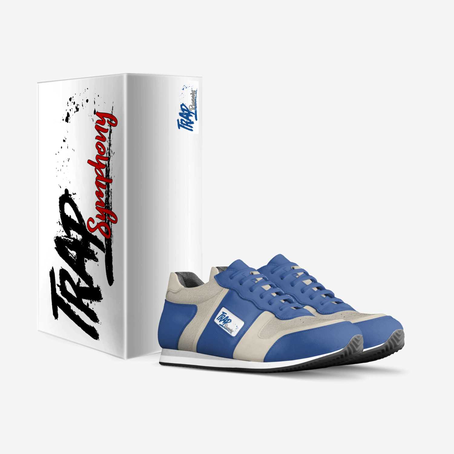 Trap runners custom made in Italy shoes by Erik Sosa | Box view