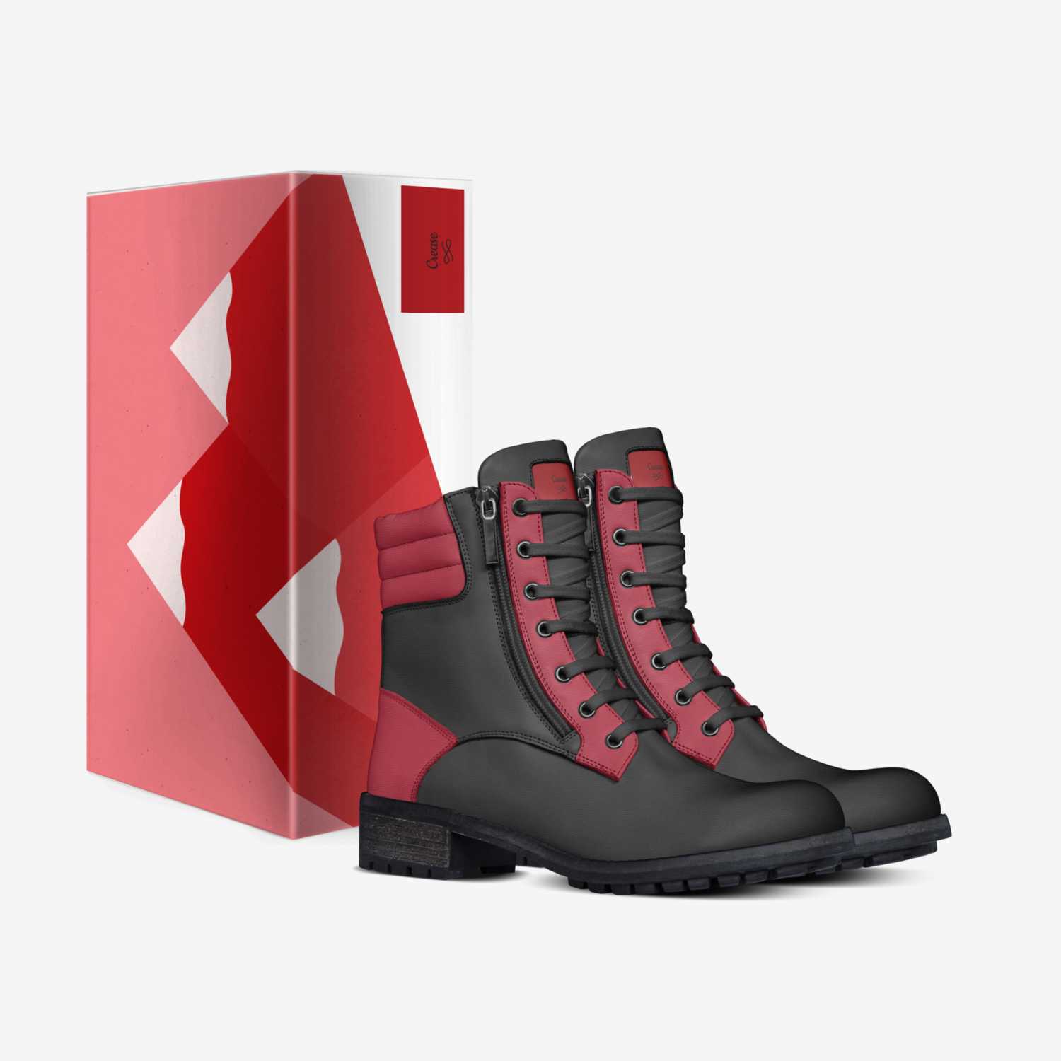 Crease custom made in Italy shoes by Quentin Adams | Box view