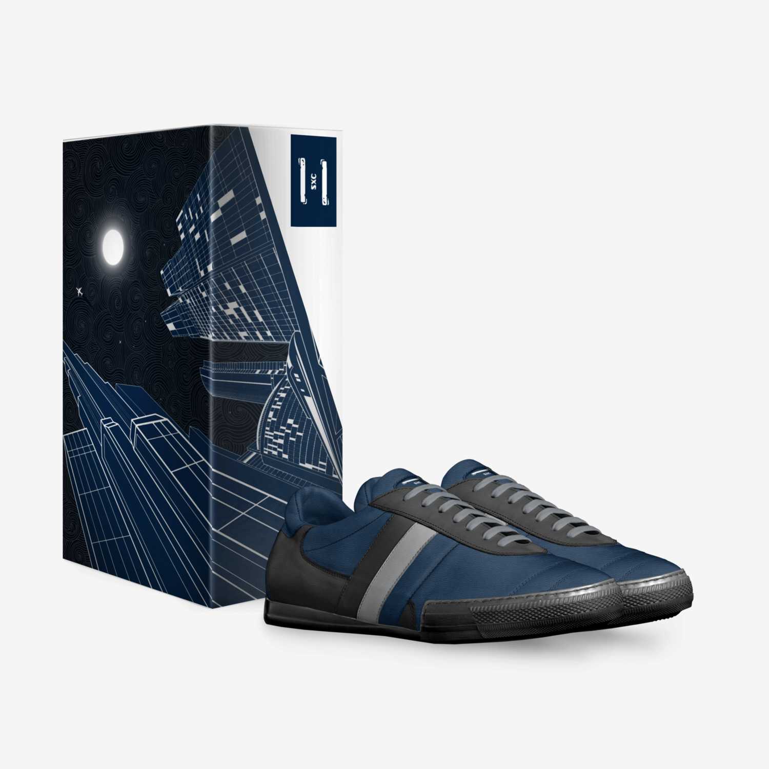 SXC custom made in Italy shoes by Julius Bell | Box view