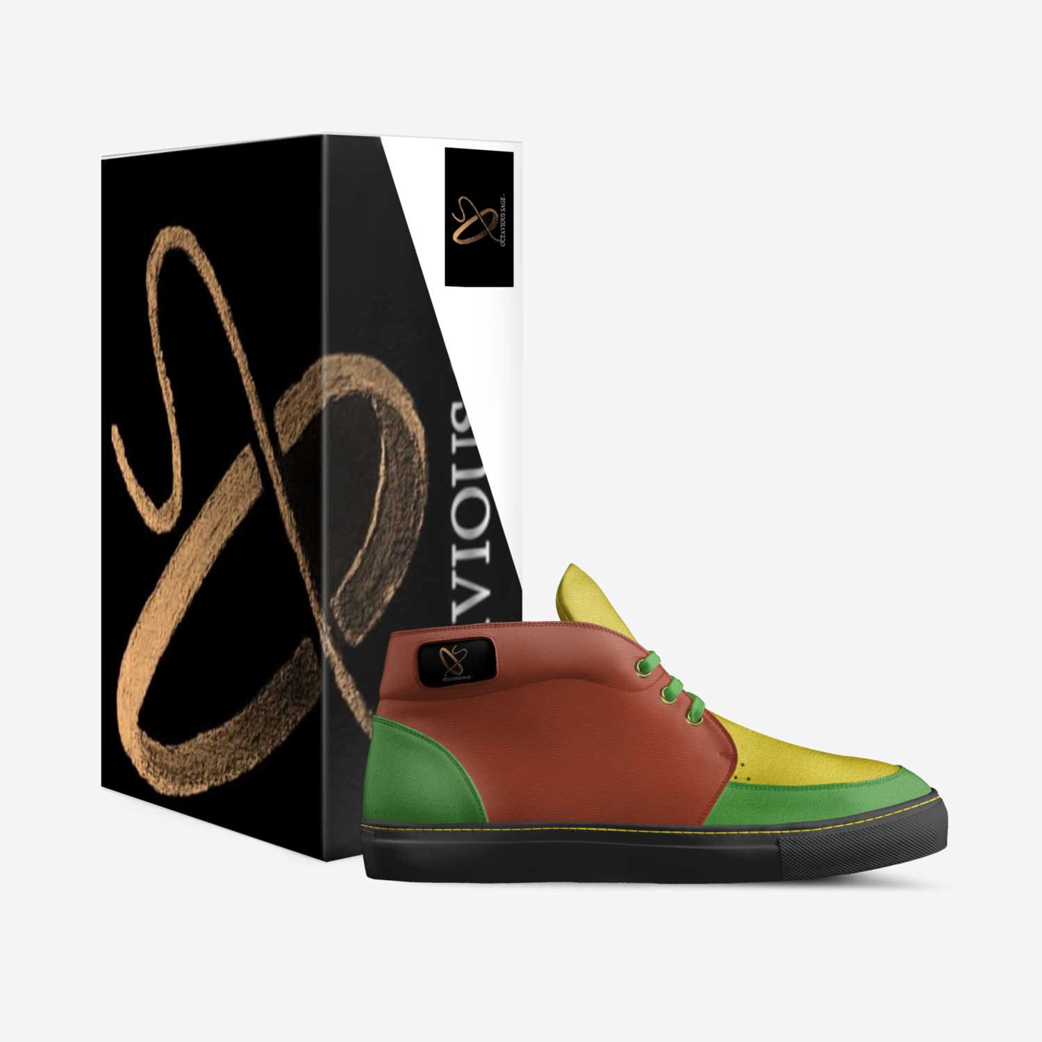 Octavious Sage custom made in Italy shoes by Octavious Sage | Box view