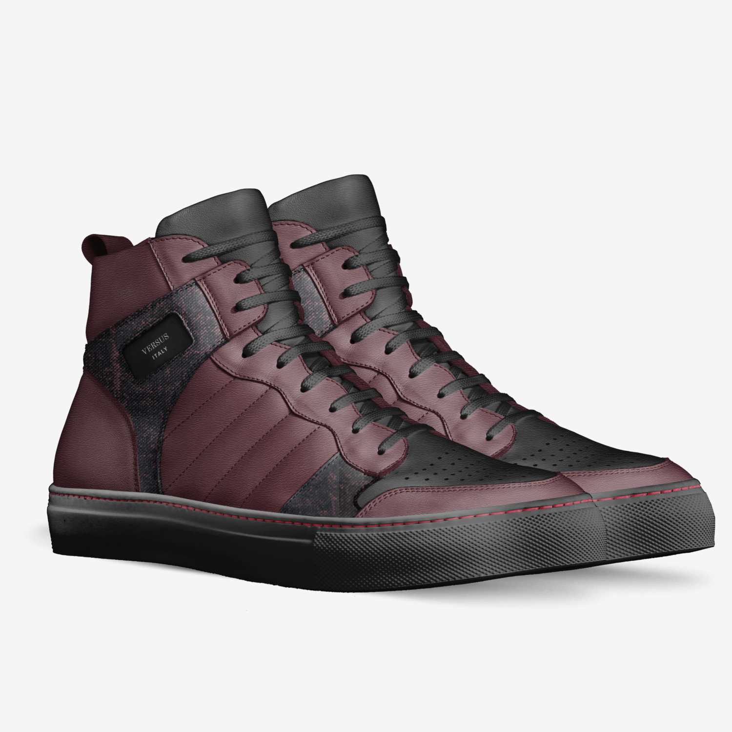 VERSUS custom made in Italy shoes by Marcello Gatto Monticone | Double view