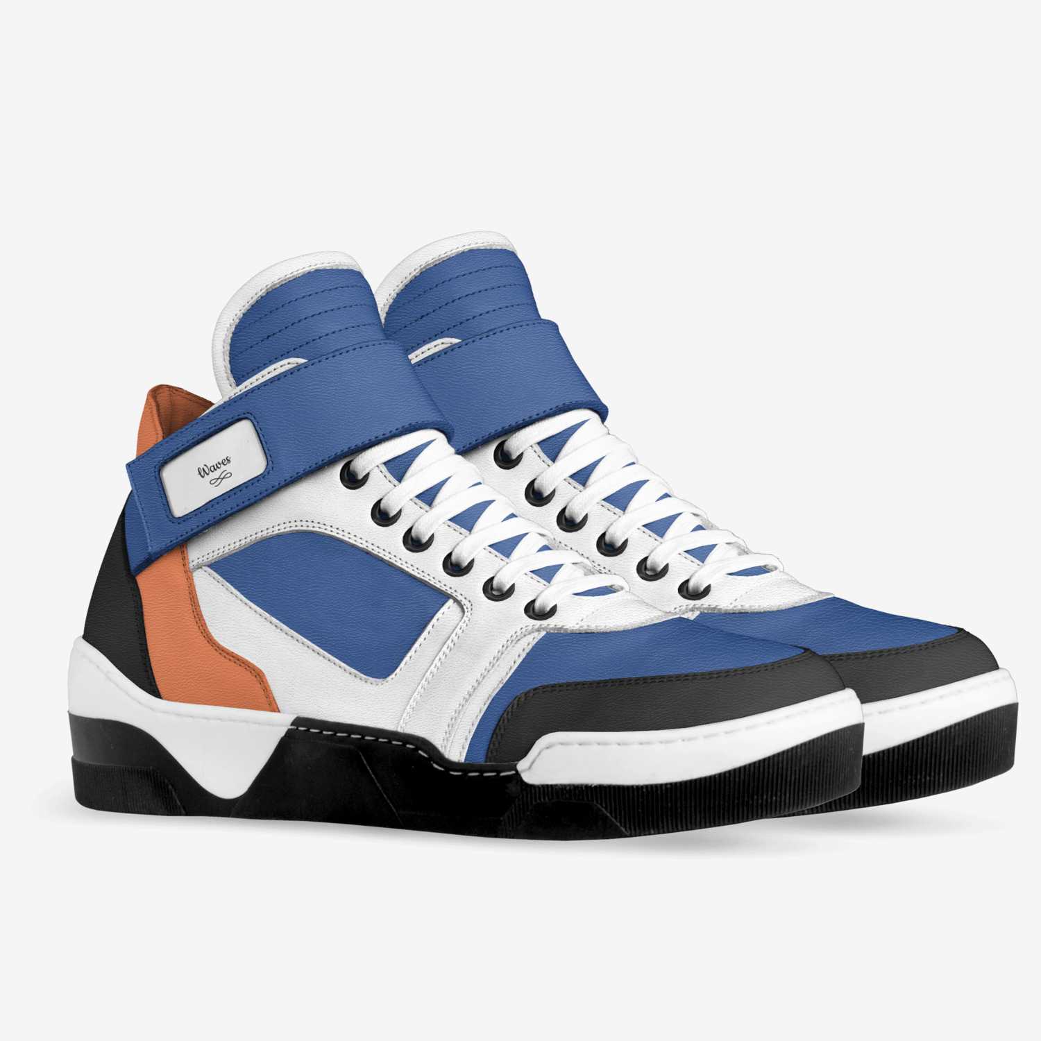 Waves custom made in Italy shoes by Jay | Double view