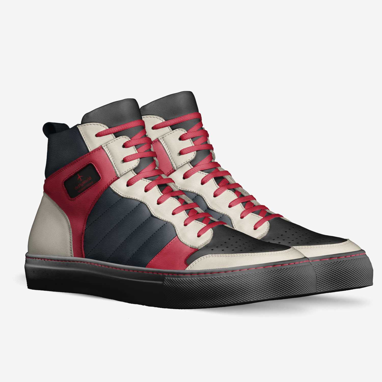KDs custom made in Italy shoes by Kyree | Double view