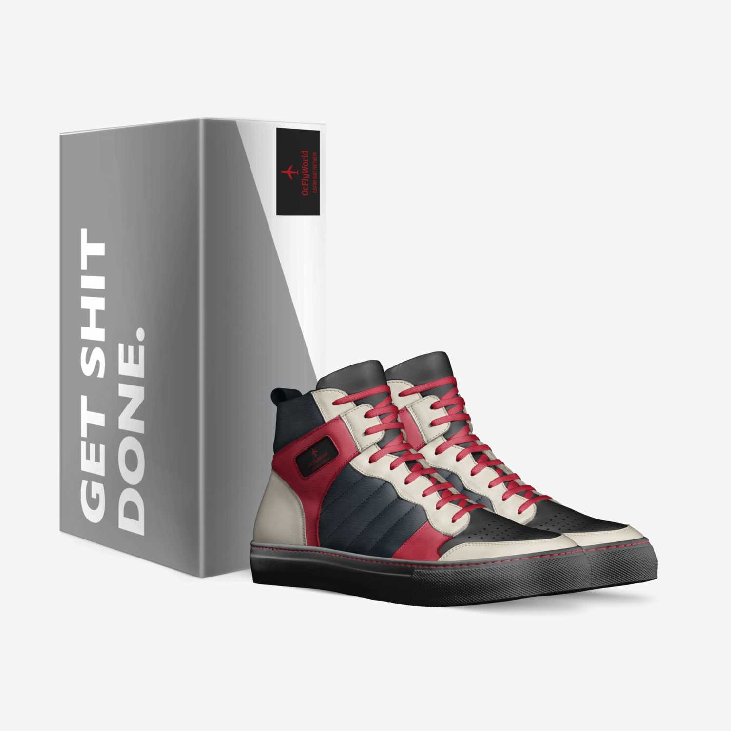 KDs custom made in Italy shoes by Kyree | Box view