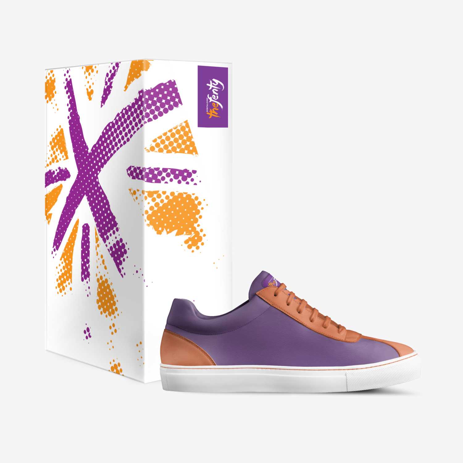 The Fenty custom made in Italy shoes by Digital Chef | Box view