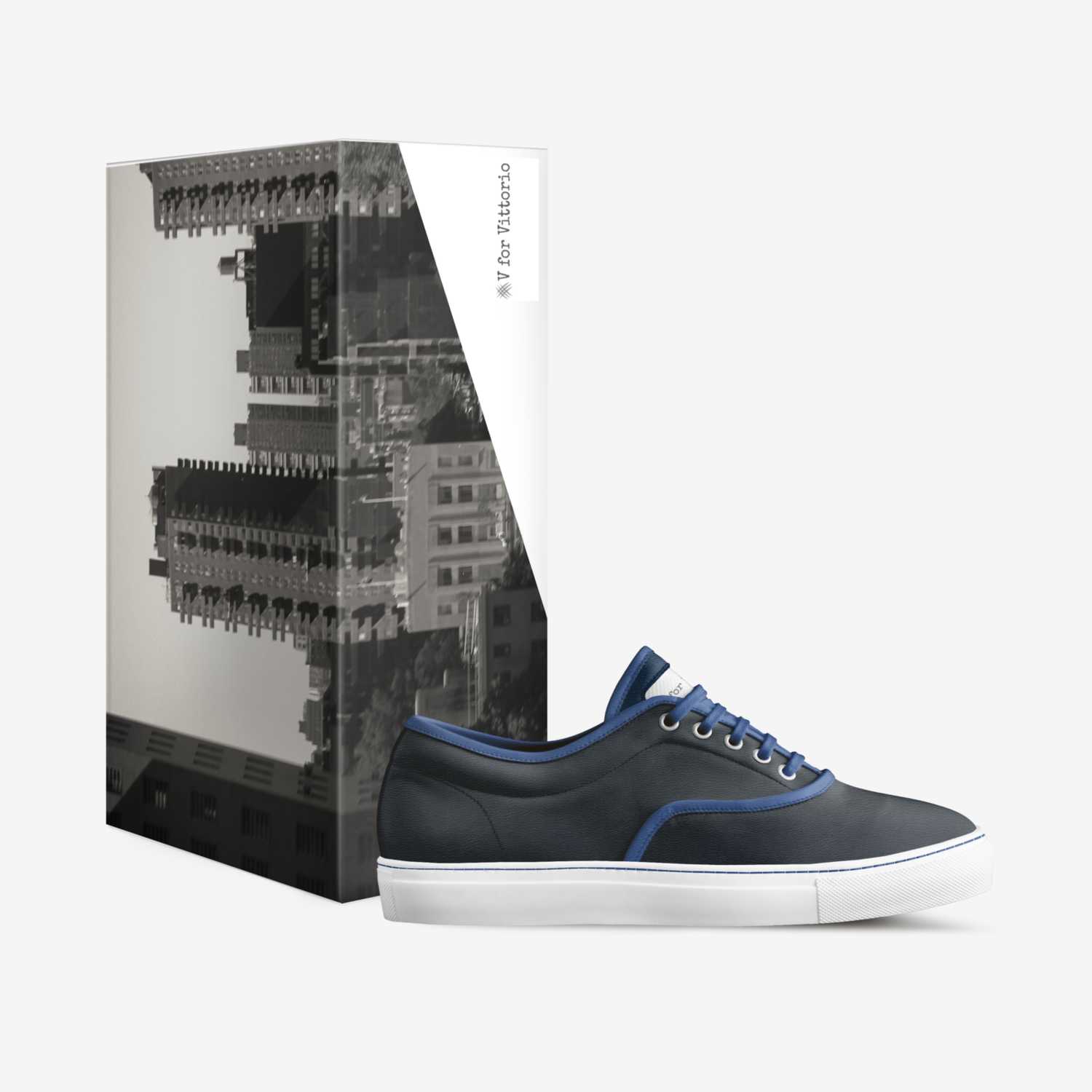 V for Vittorio custom made in Italy shoes by Vittorio De Oro | Box view