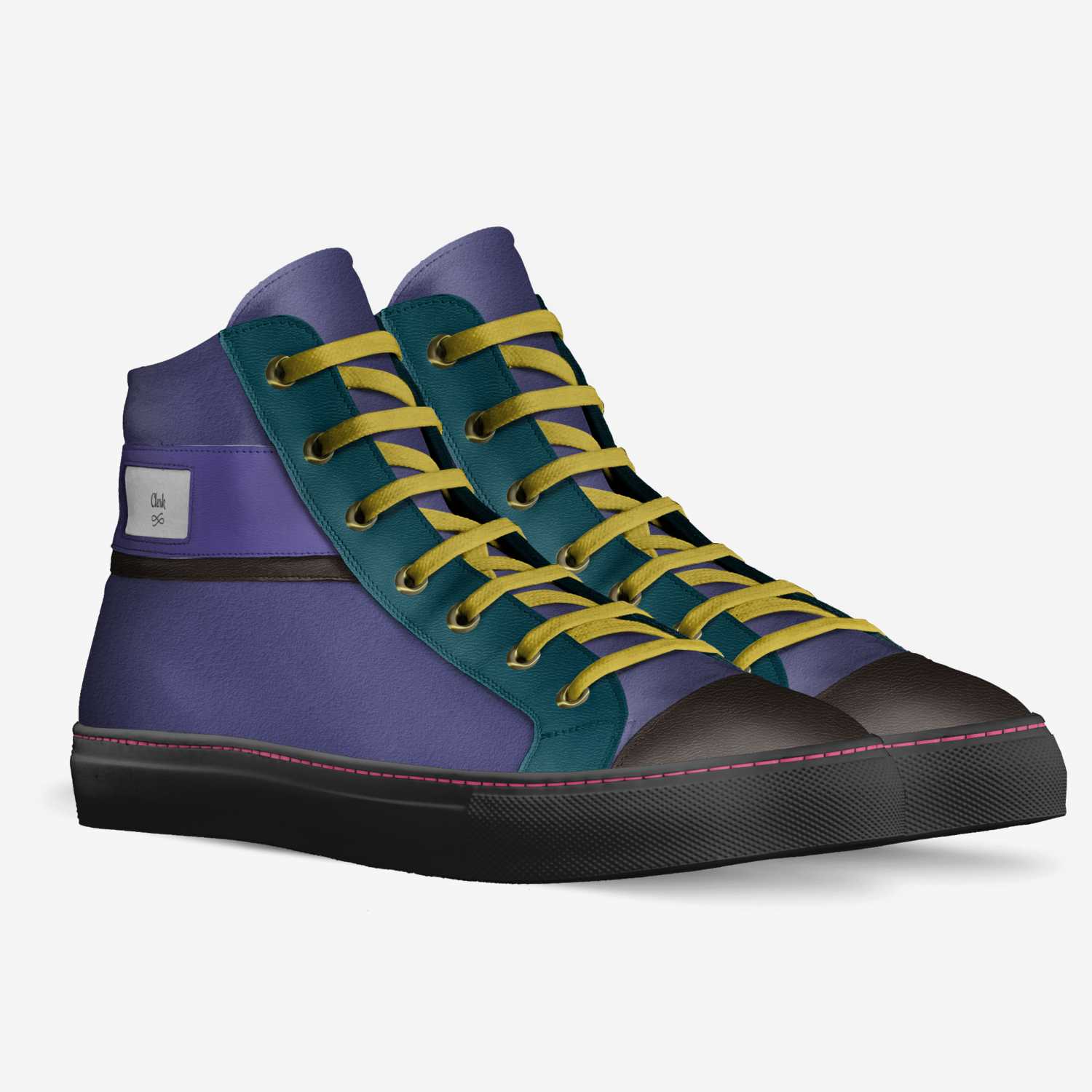 Clerk custom made in Italy shoes by Johnny Deklerk | Double view